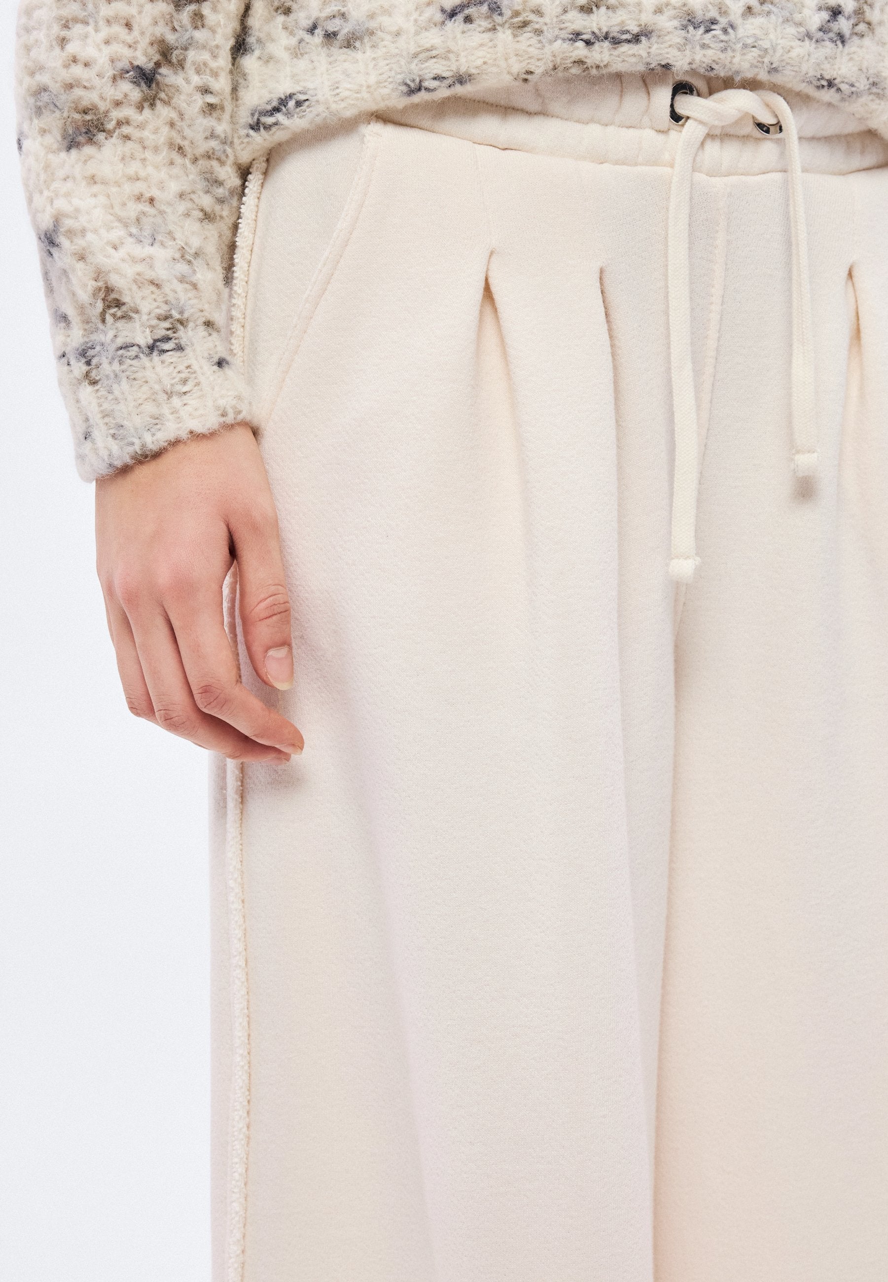 ELENYX - Tracksuit bottoms - open white