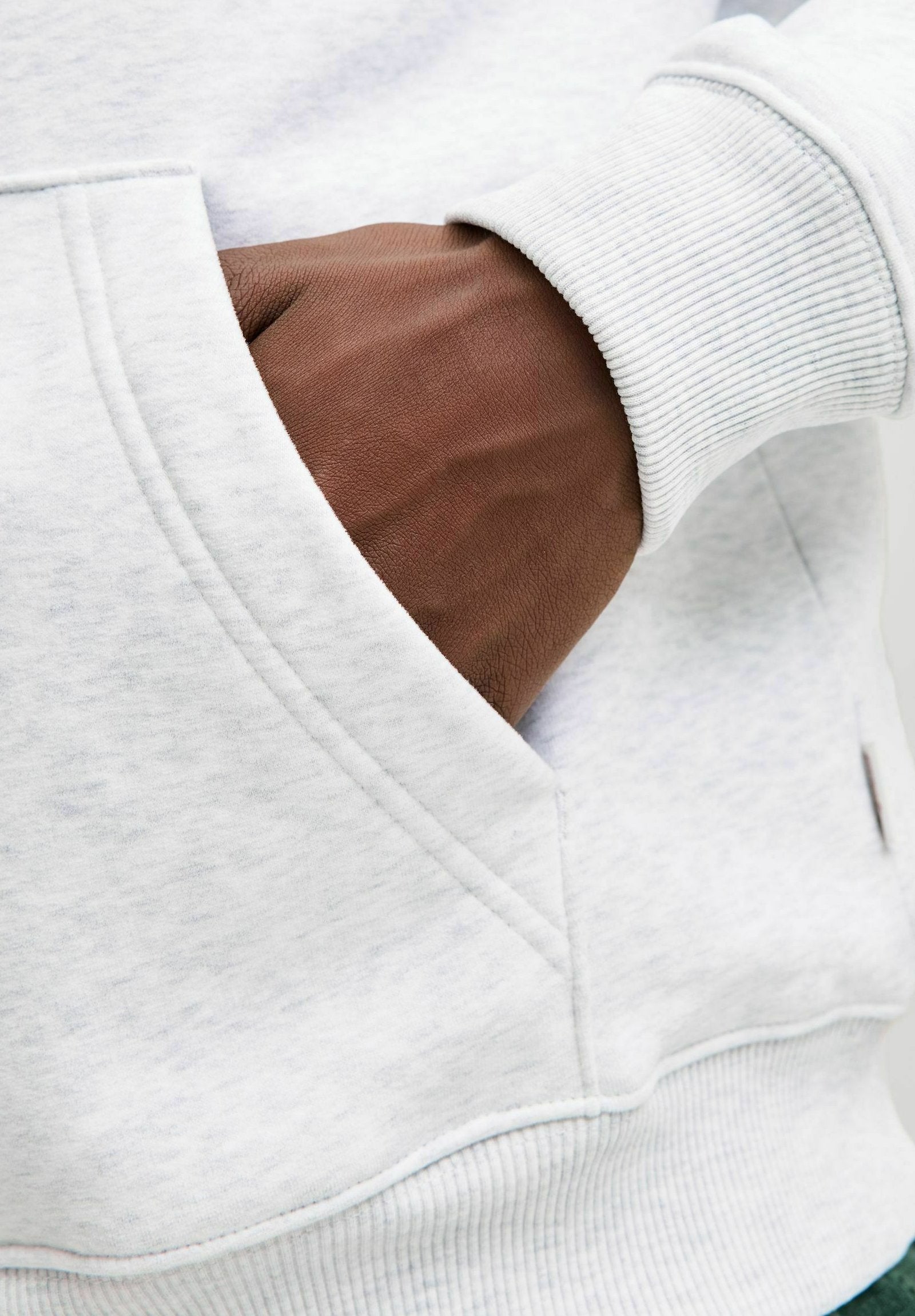 Zip Zip - Zip-up sweatshirt - bright white