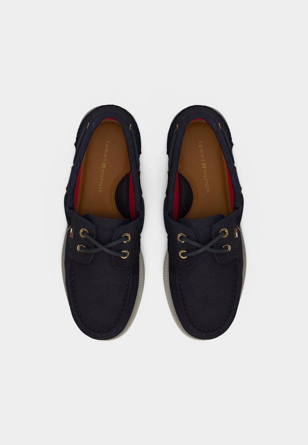 SUEDE BOAT SHOES - Boat shoes - space blue