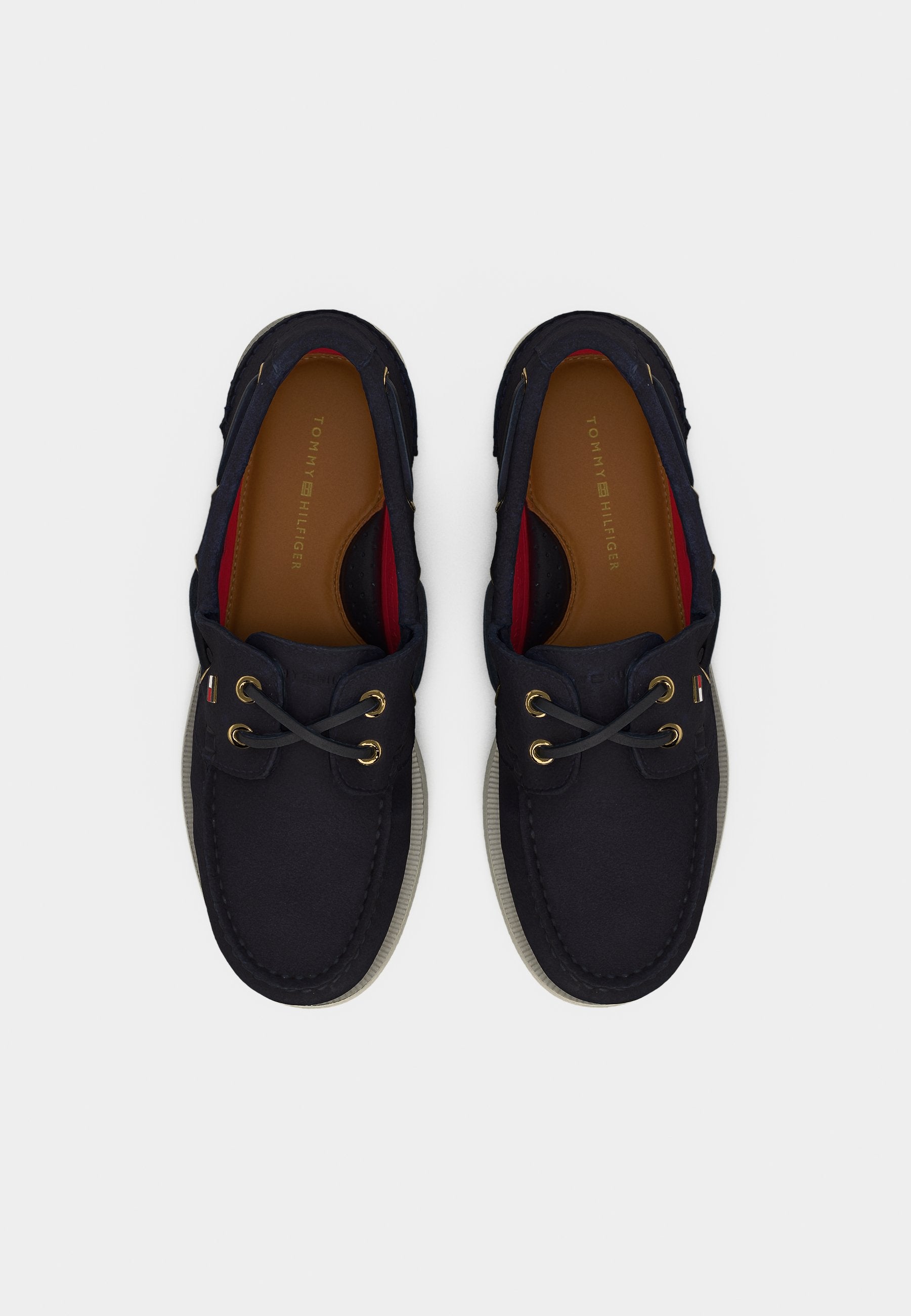SUEDE BOAT SHOES - Boat shoes - space blue