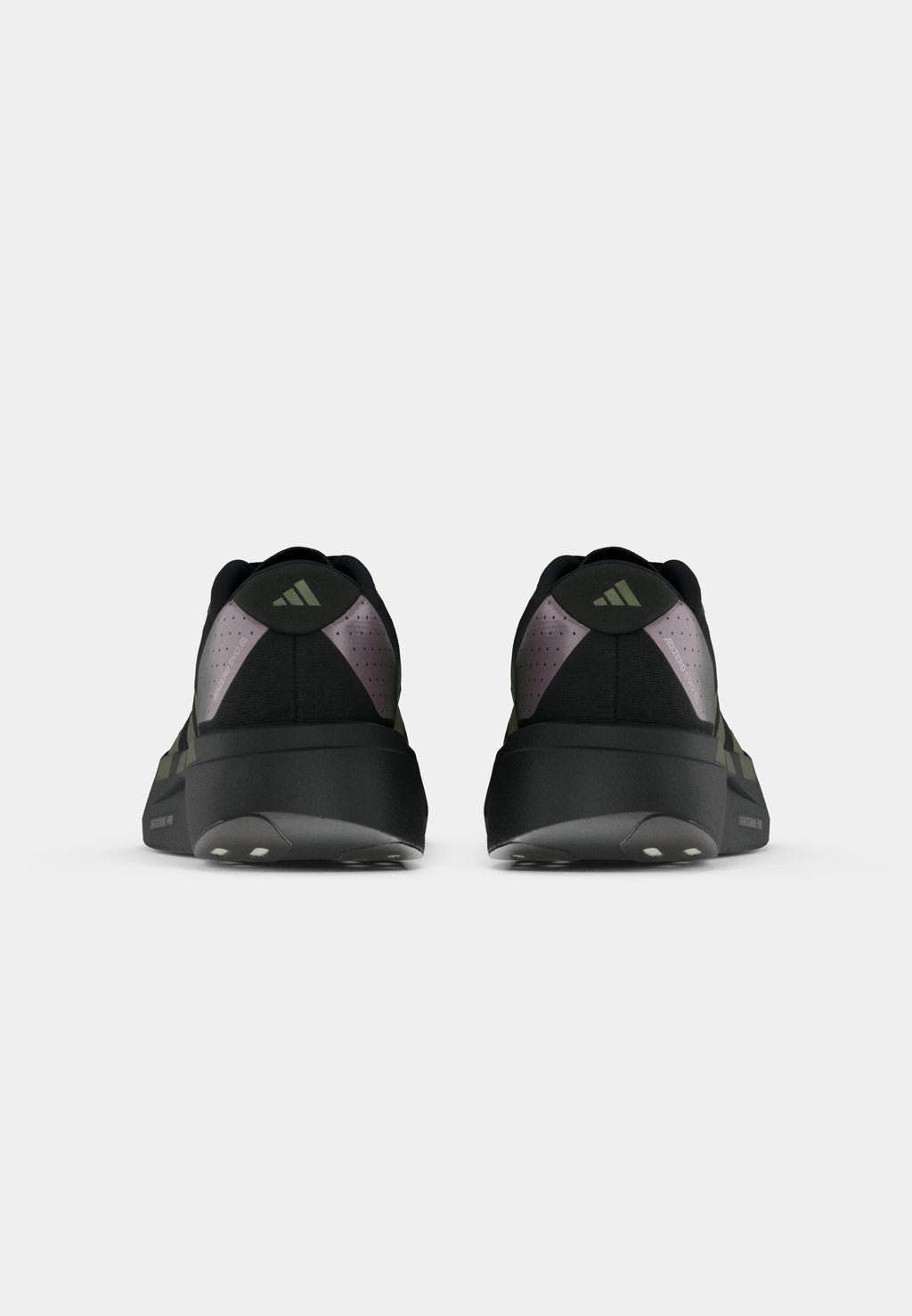 ADIZERO EVO SL M - Trainers - core black/olive strata/iron metallic-coloured