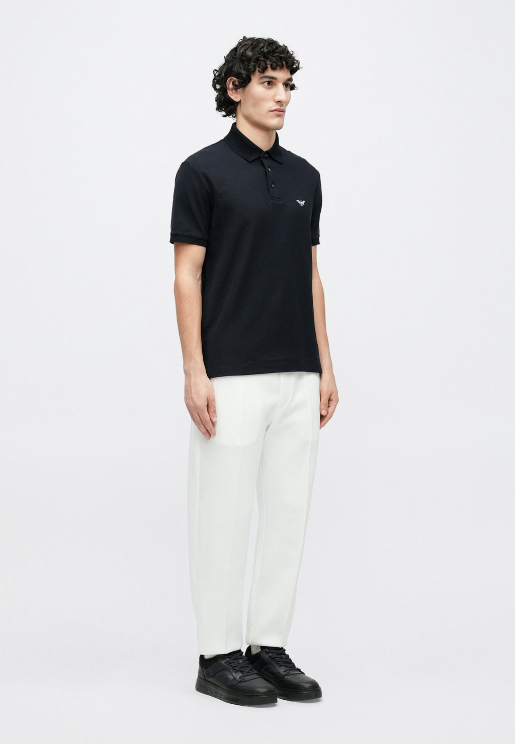 Polo shirt - blue navy