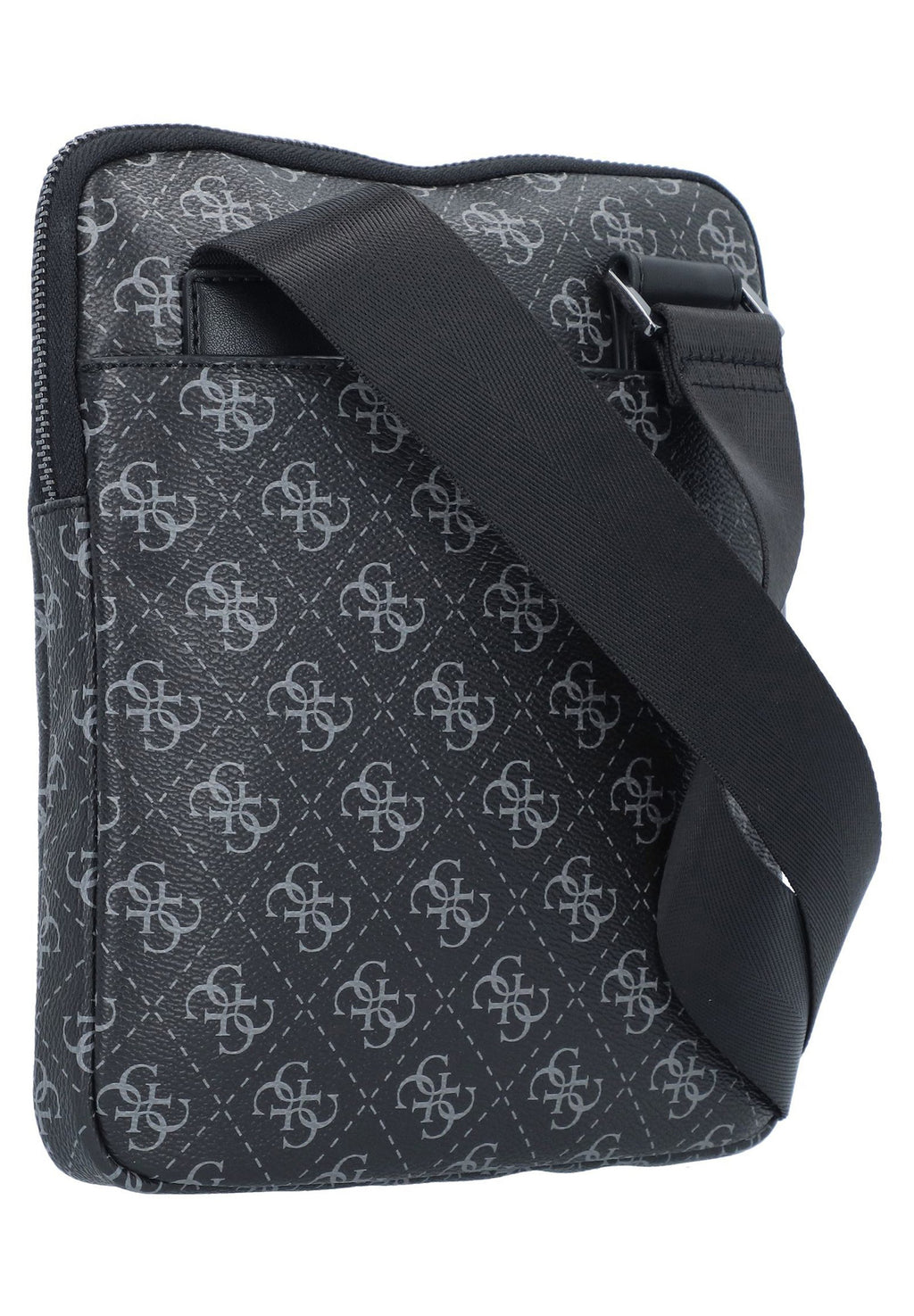MILANO FLAT - Cross body bag - dark black