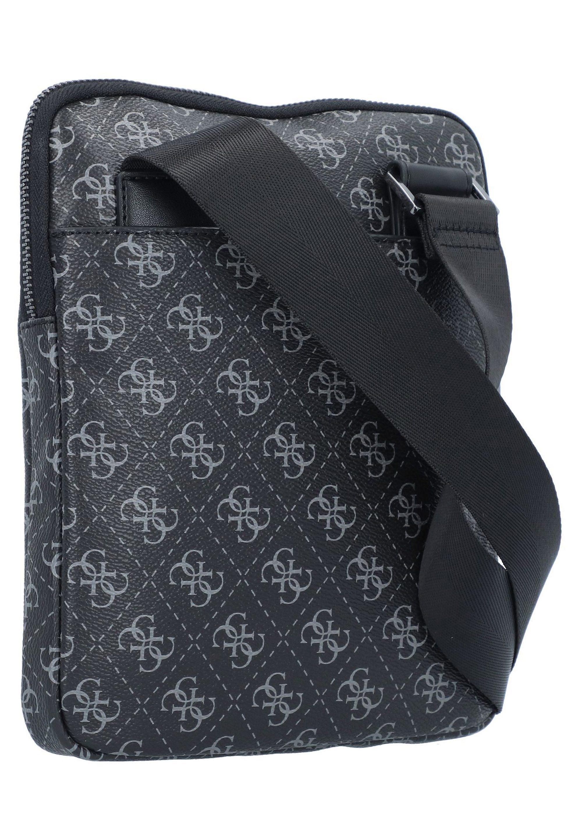 MILANO FLAT - Cross body bag - dark black