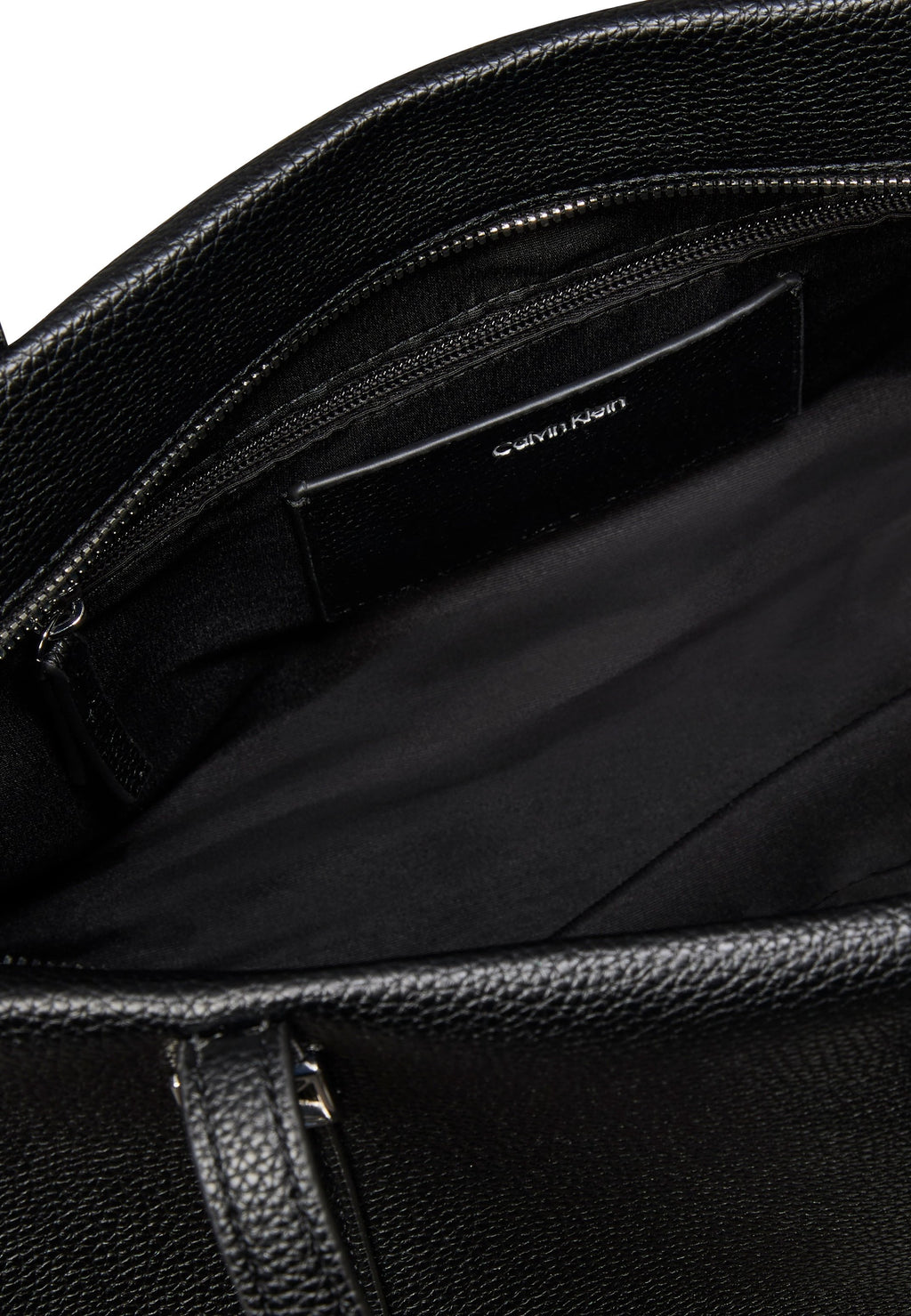 EMBLEM PEBBLE TOTE - Handbag - black
