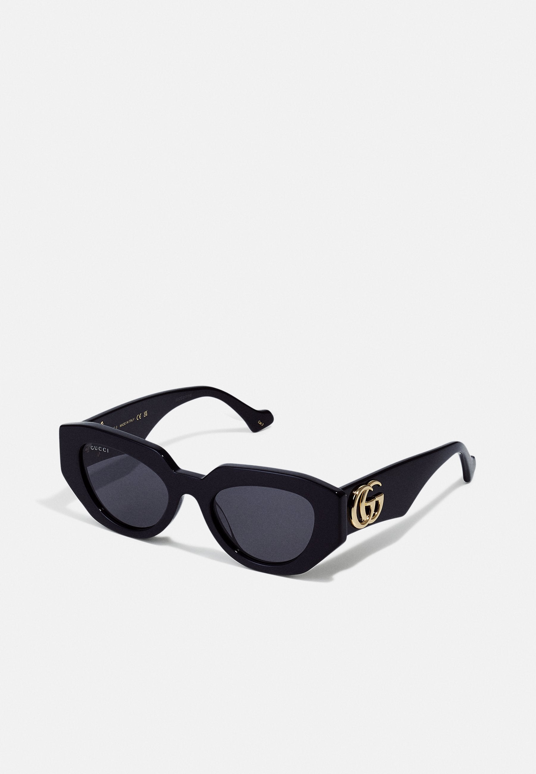 GEOMETRICAL/DIRECTIONAL - Sunglasses - black/grey