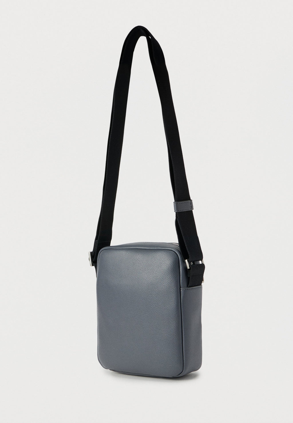 RAISED REPORTER - Cross body bag - iron gate