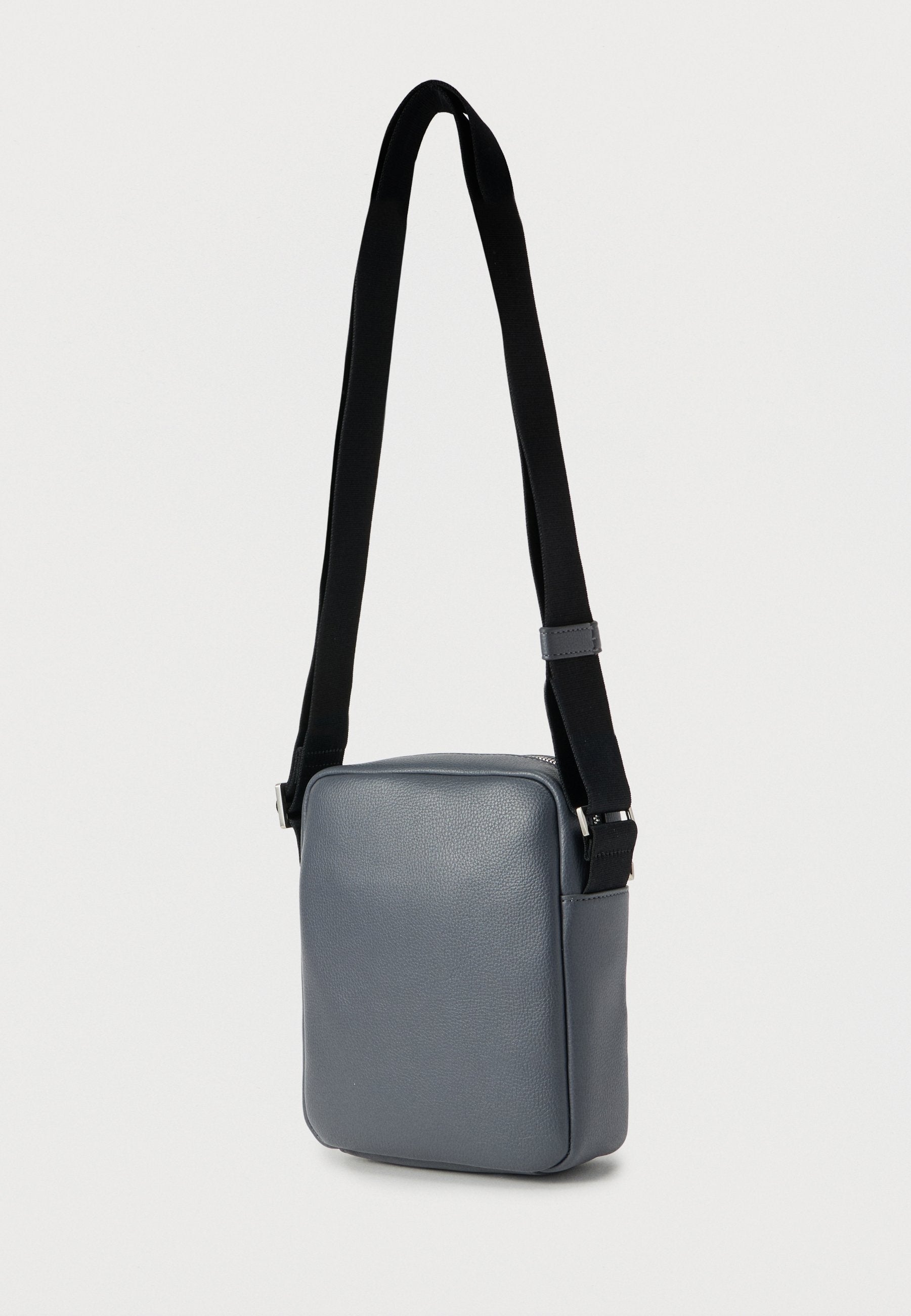 RAISED REPORTER - Cross body bag - iron gate