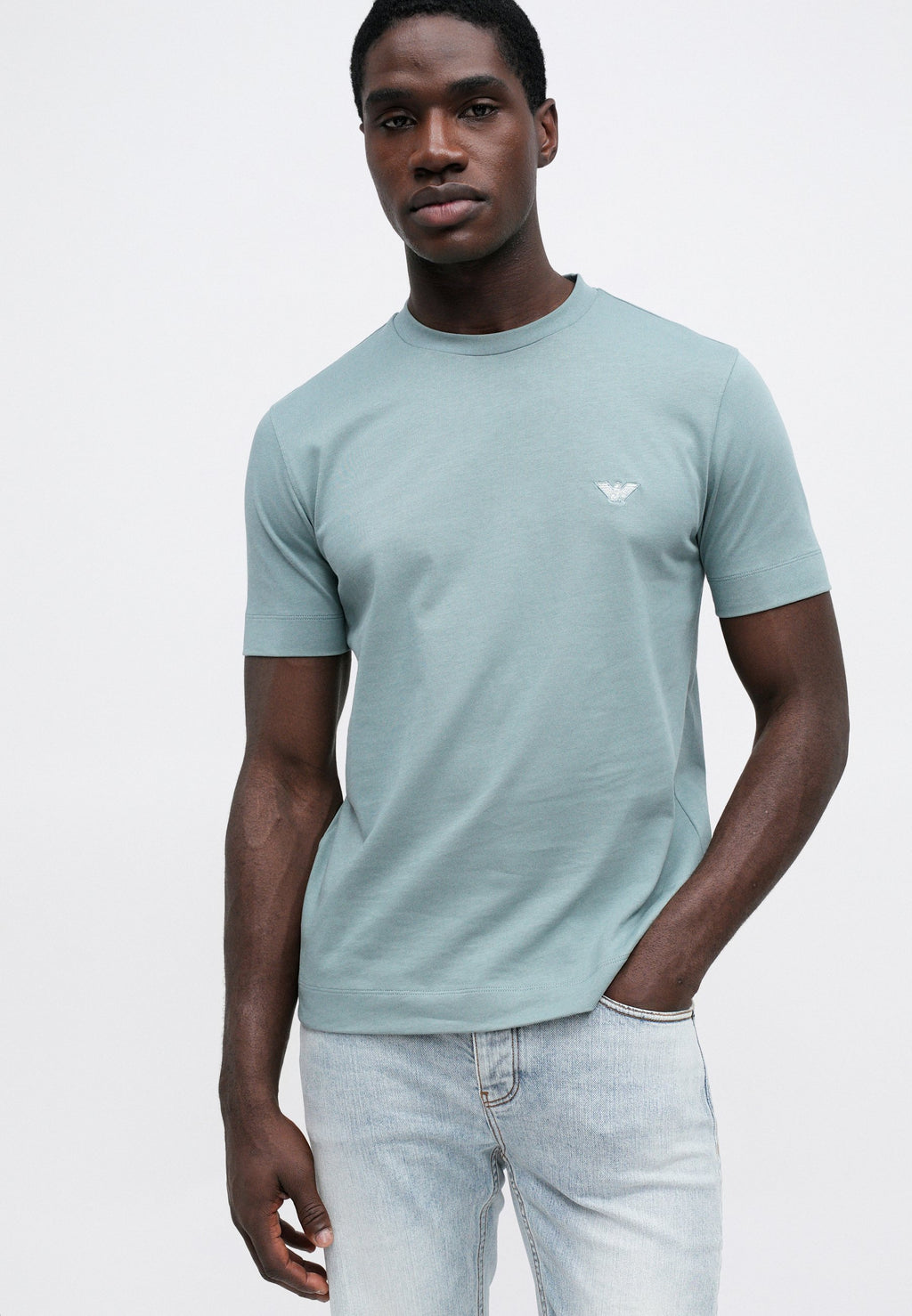POCKETS PANT - Slim fit jeans - light blue denim
