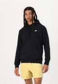 CLUB HOODIE - Sweat à capuche - noir noir/blanc
