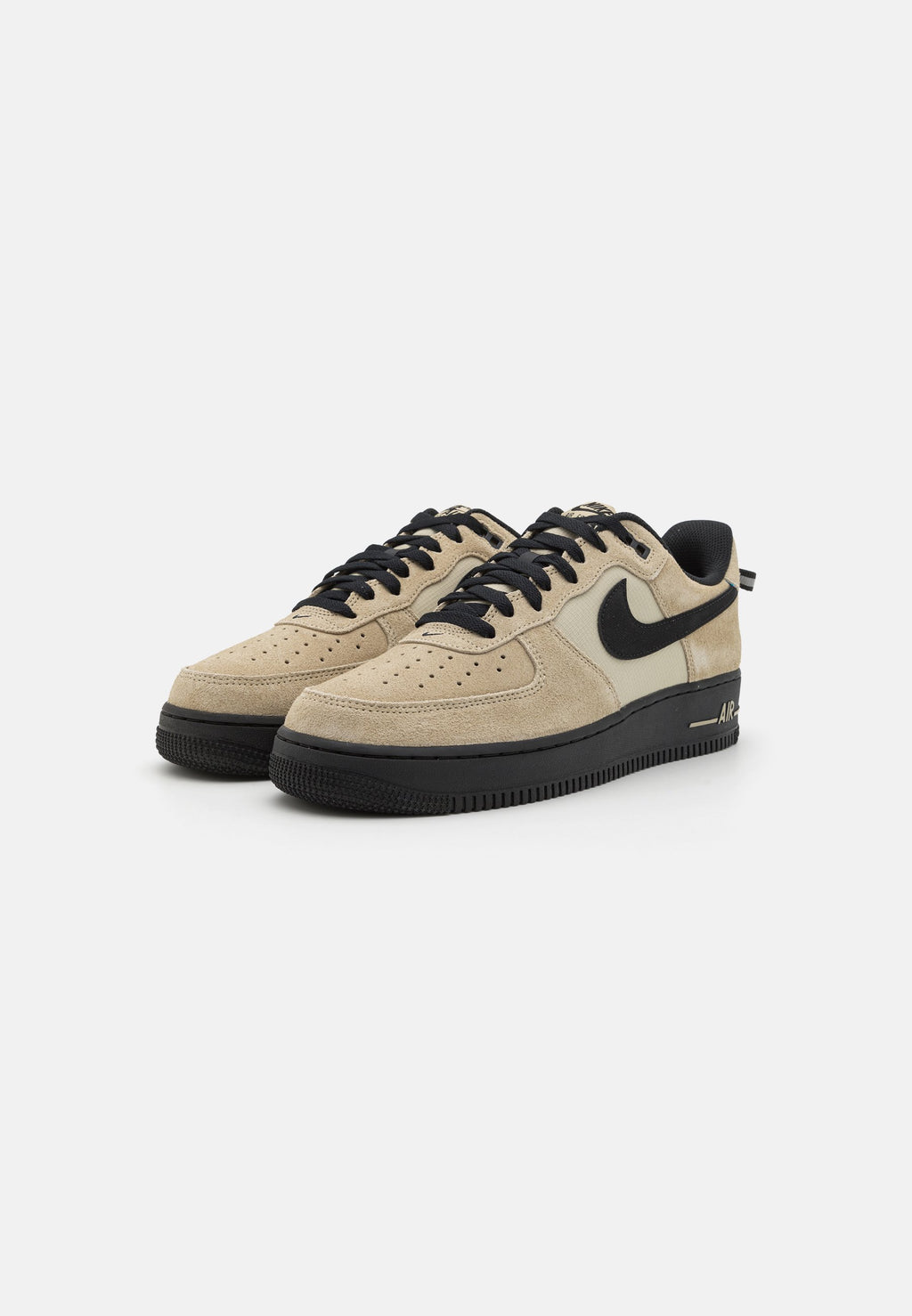 AIR FORCE 1 '07 LV8 - Antrenman ayakkabısı - çöl haki/siyah/açık haki/yansıtıcı gümüş
