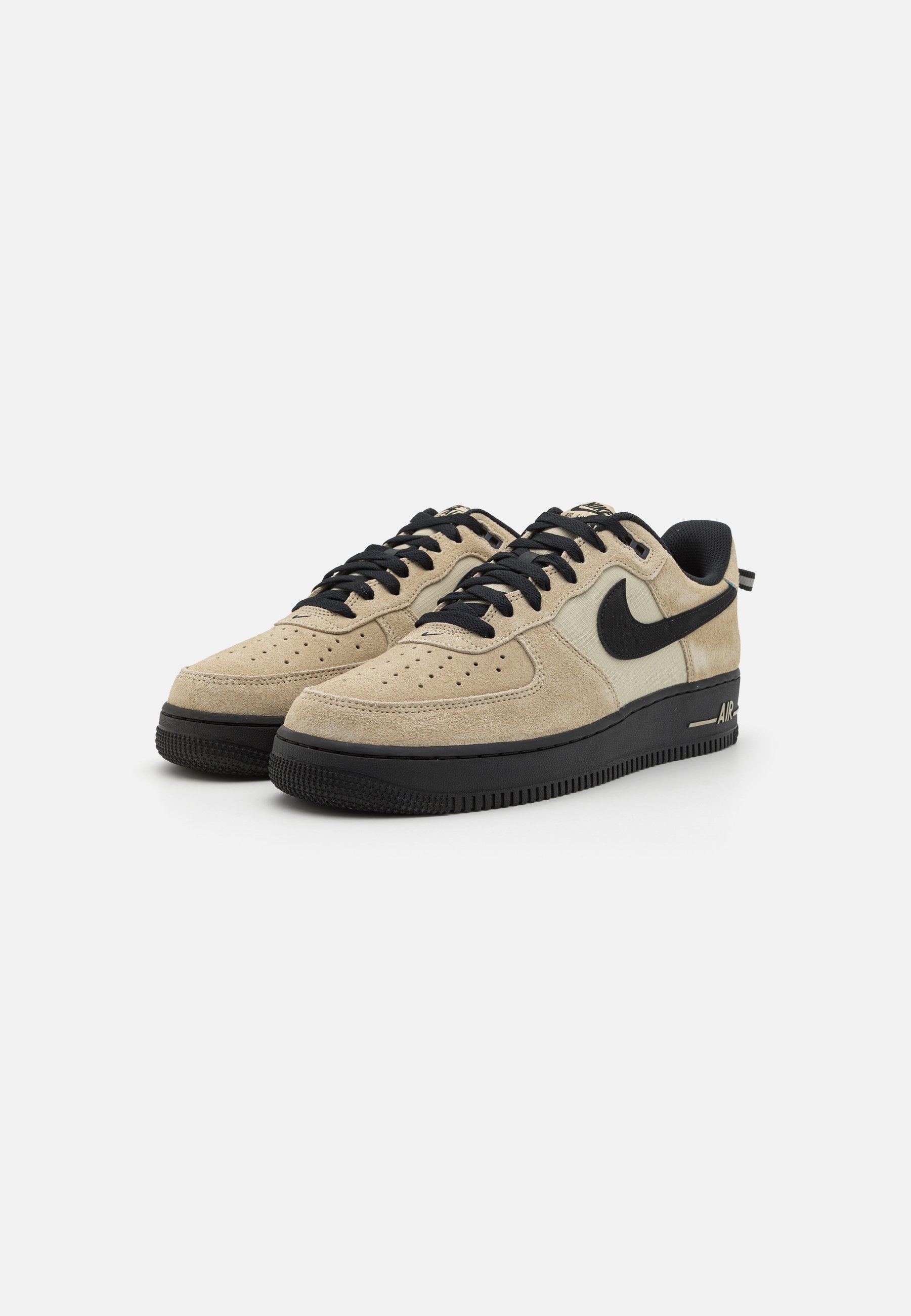 AIR FORCE 1 '07 LV8 - Antrenman ayakkabısı - çöl haki/siyah/açık haki/yansıtıcı gümüş