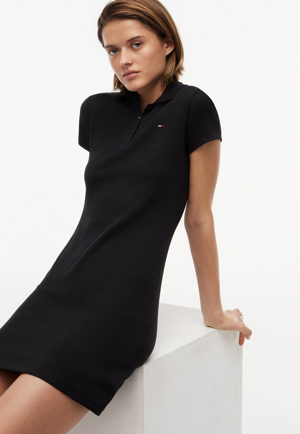 BODYCON DRESS - Day dress - black