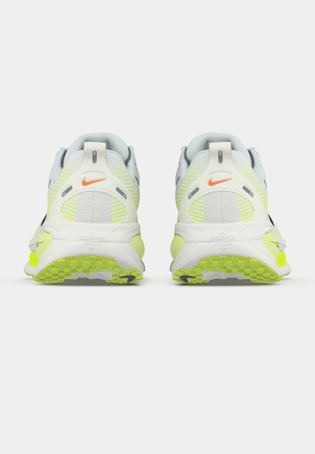 VOMERO UNISEX - Road running shoes - white/black/volt/barely volt/summit white/total orange