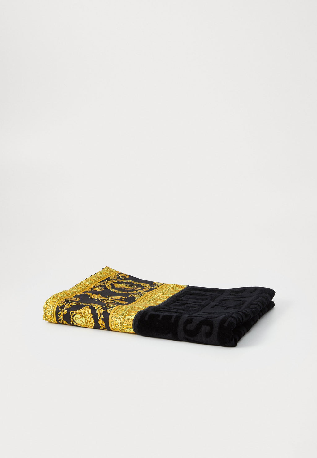 BATH TOWEL I HEART BAROQUE - Towel - black