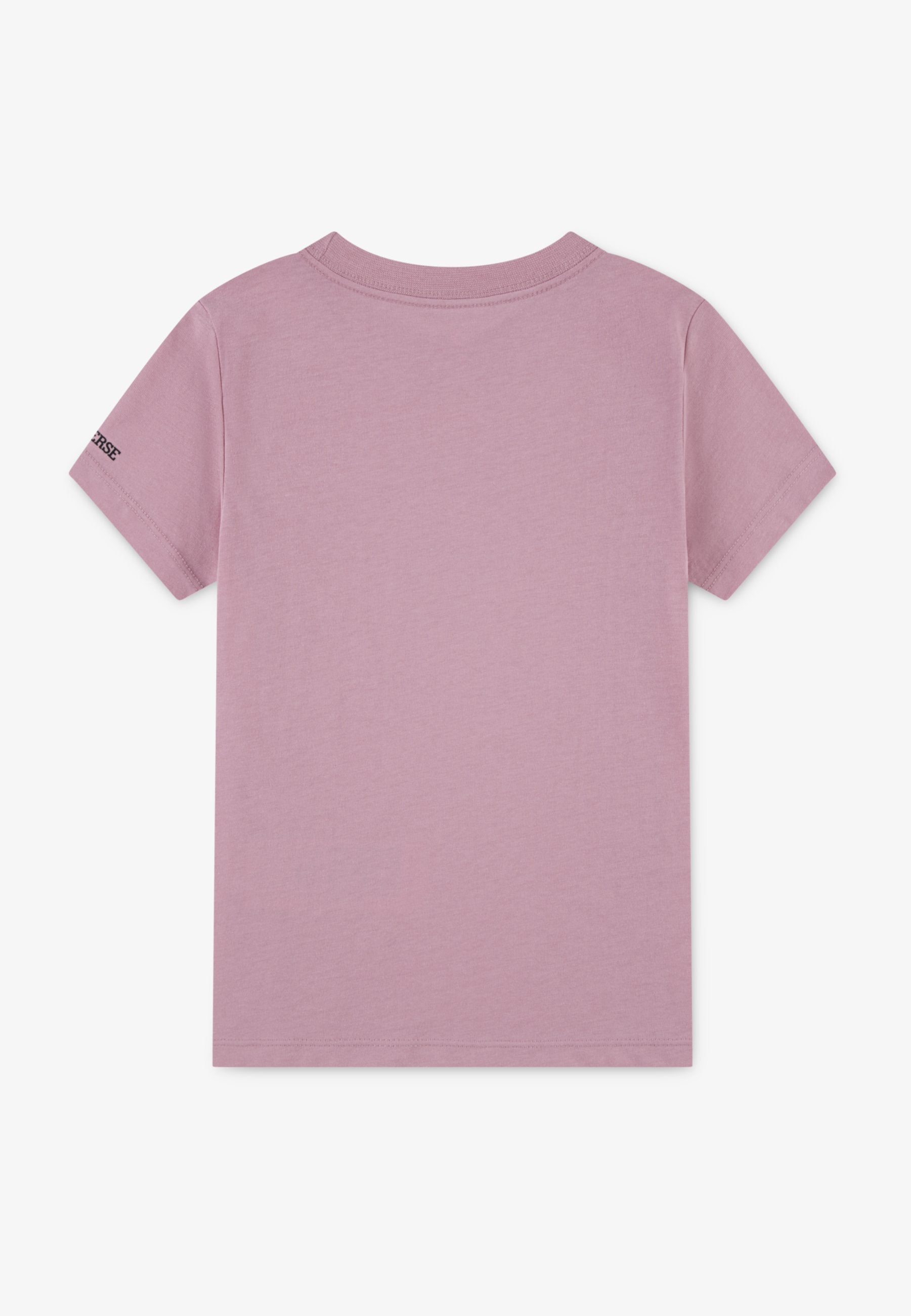 Print T-shirt - lotus pink