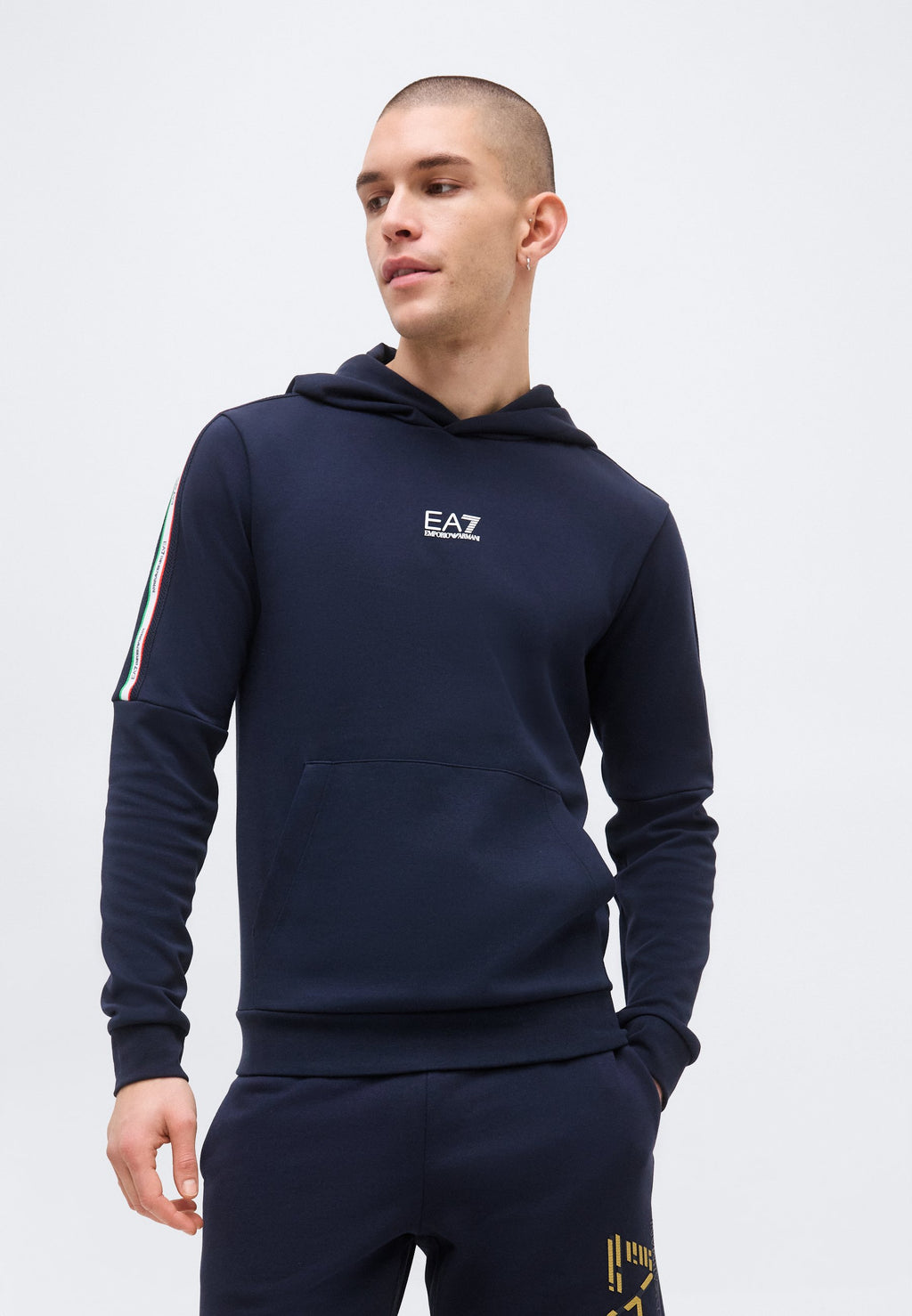 ITALIAN SPIRIT HOODIE OVER - National team wear - blue