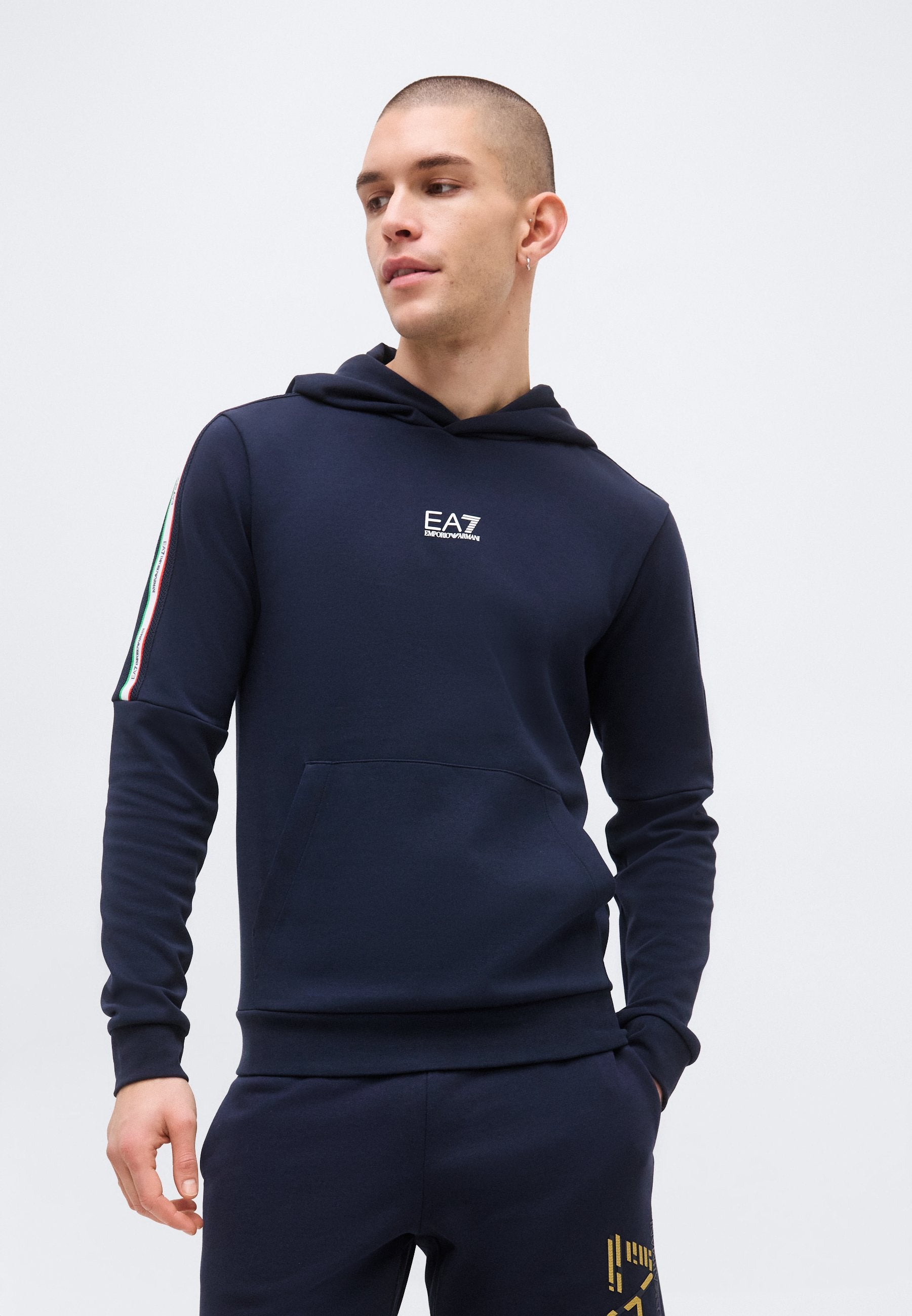 ITALIAN SPIRIT HOODIE OVER - National team wear - blue