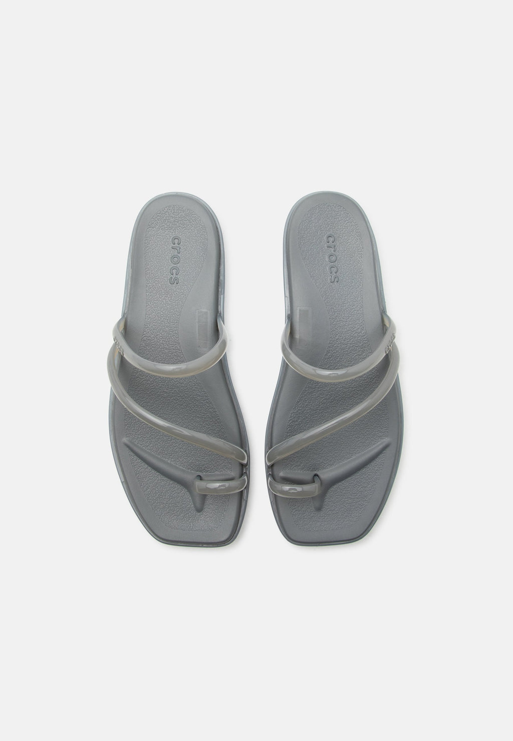 MIAMI TOE LOOP - T-bar sandals - carbon