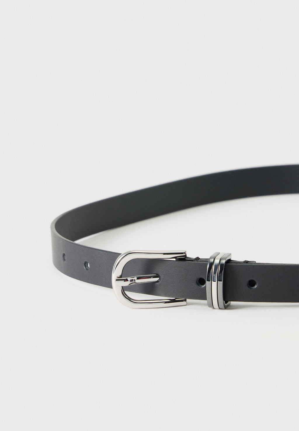 RINGS DETAIL BELT - Belt - black