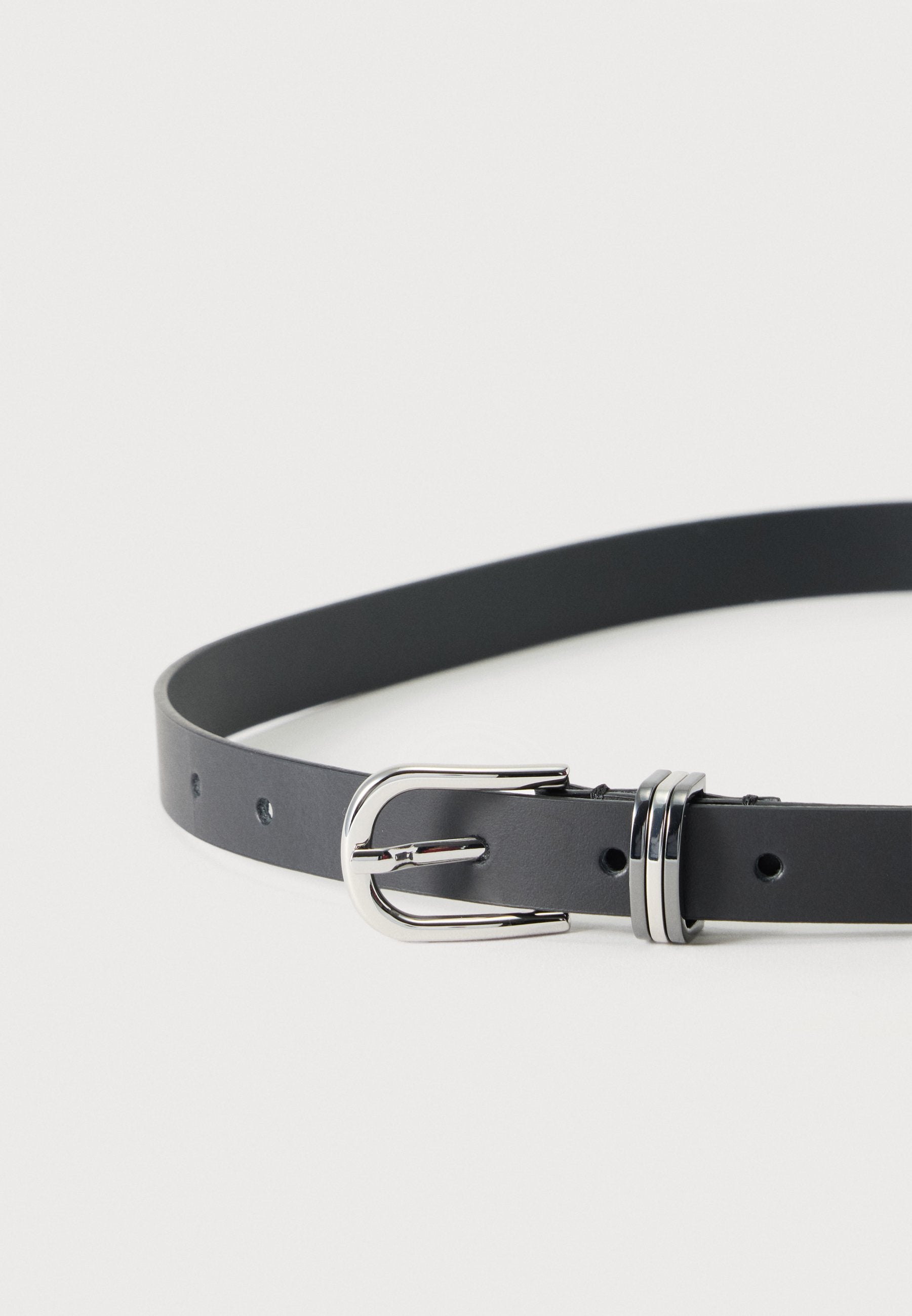 RINGS DETAIL BELT - Belt - black