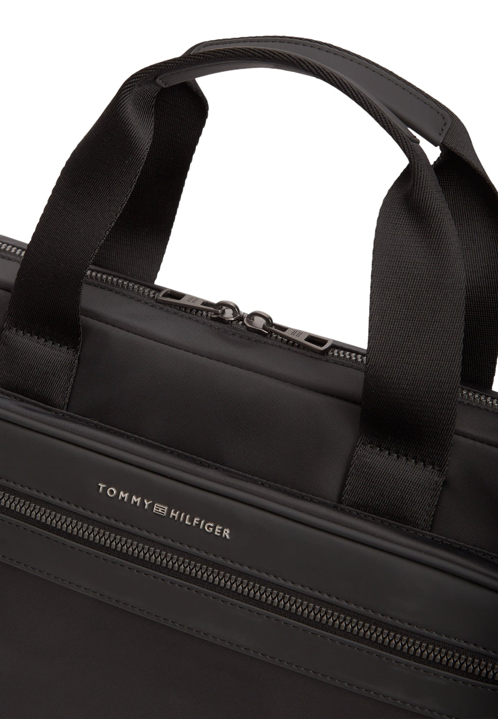 METAL LOGO LAPTOP BAG - Laptop bag - black
