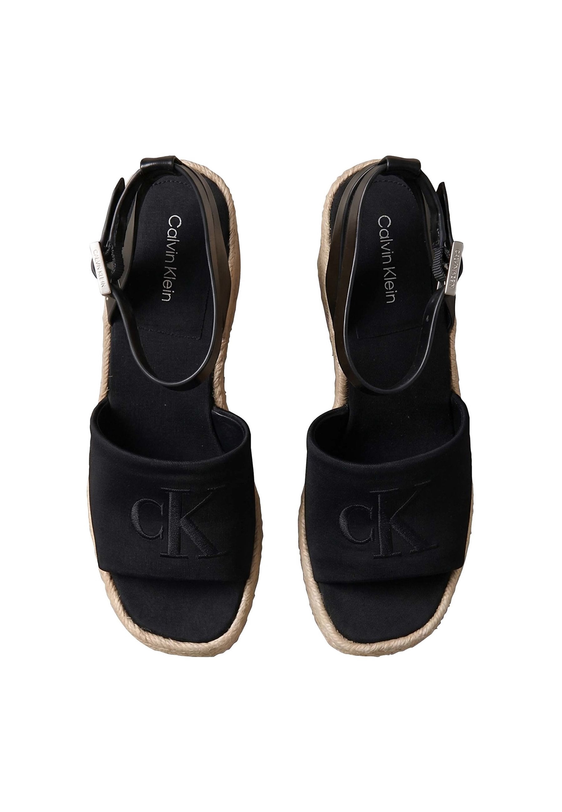 Platform sandals - ck black