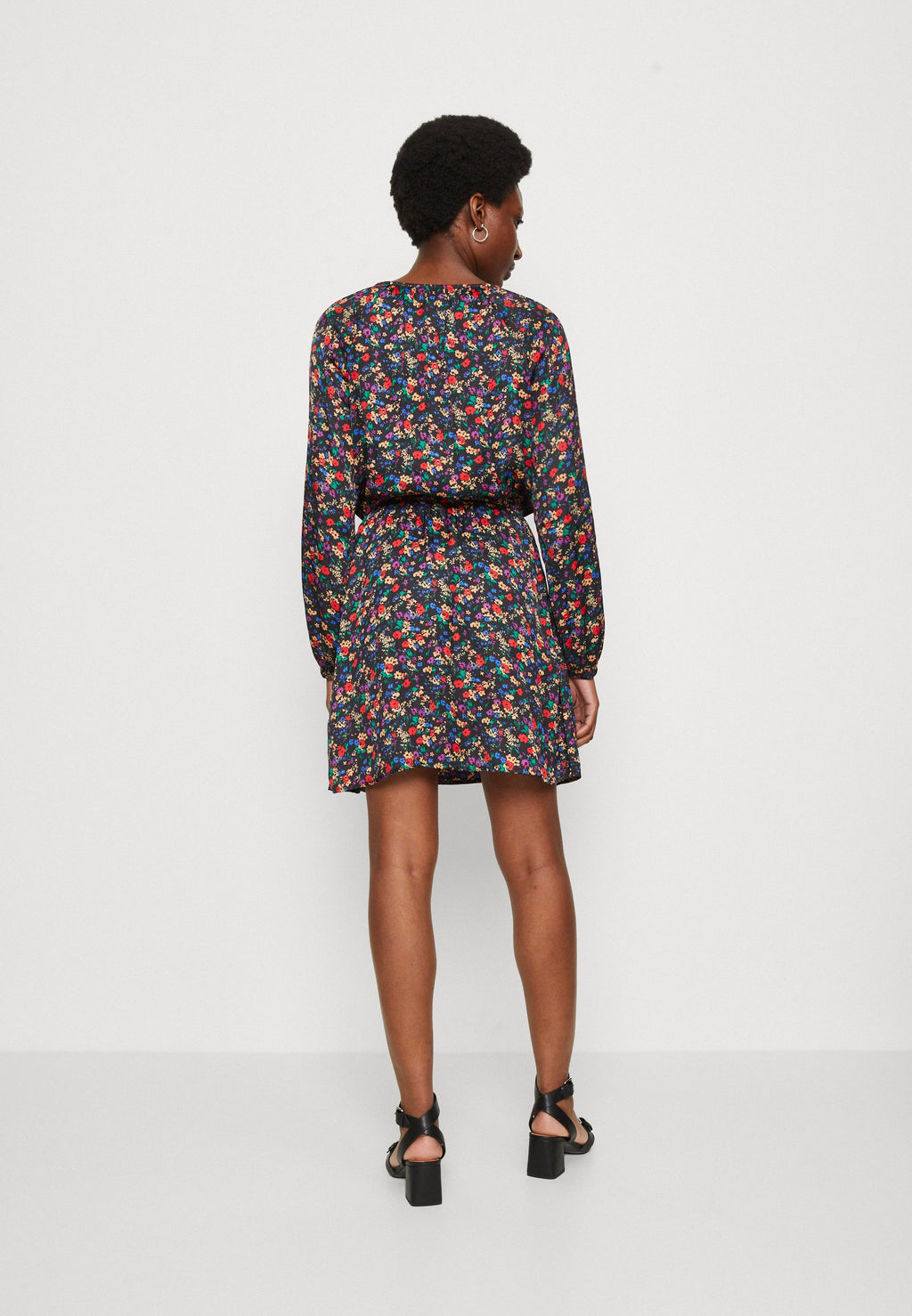 WRAP MINI DRESS - Day dress - celebration floral