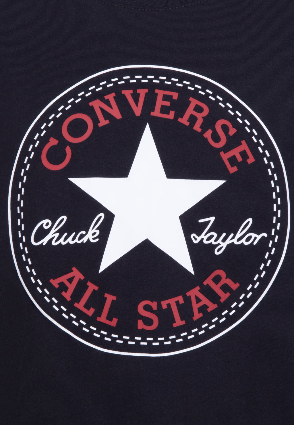 CORE CHUCK PATCH TEE - Print T-shirt - black