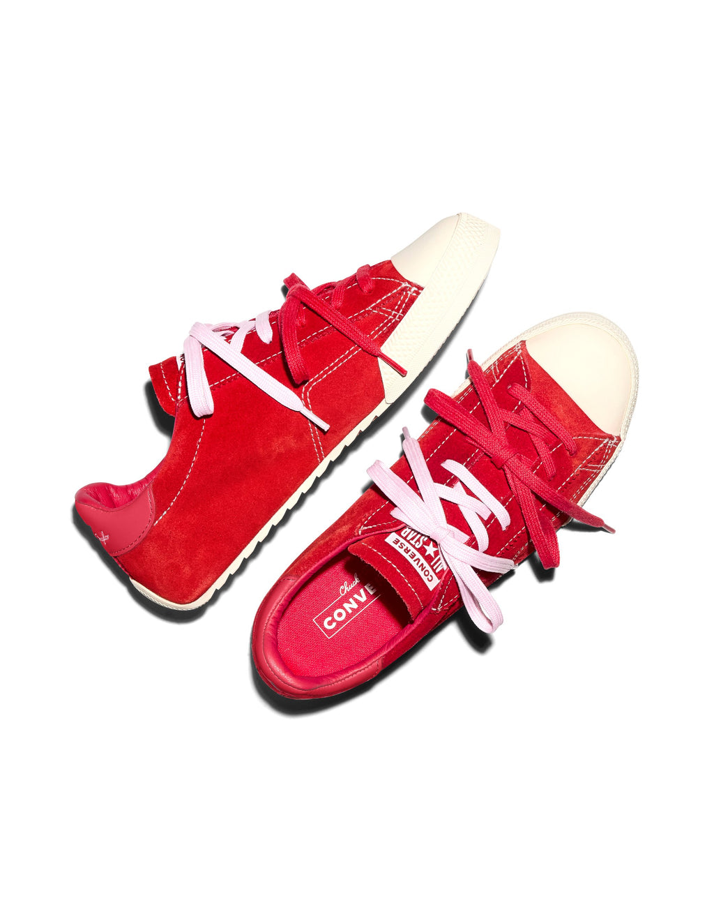 CHUCK TAYLOR LO - أحذية رياضية - أحمر/زهرة جديدة/إيجرات