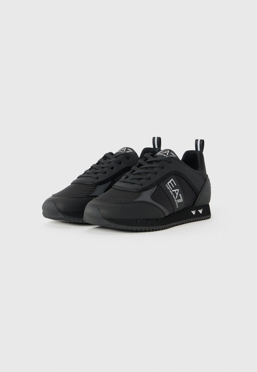 CARBON - Trainers - triple black/silver-coloured