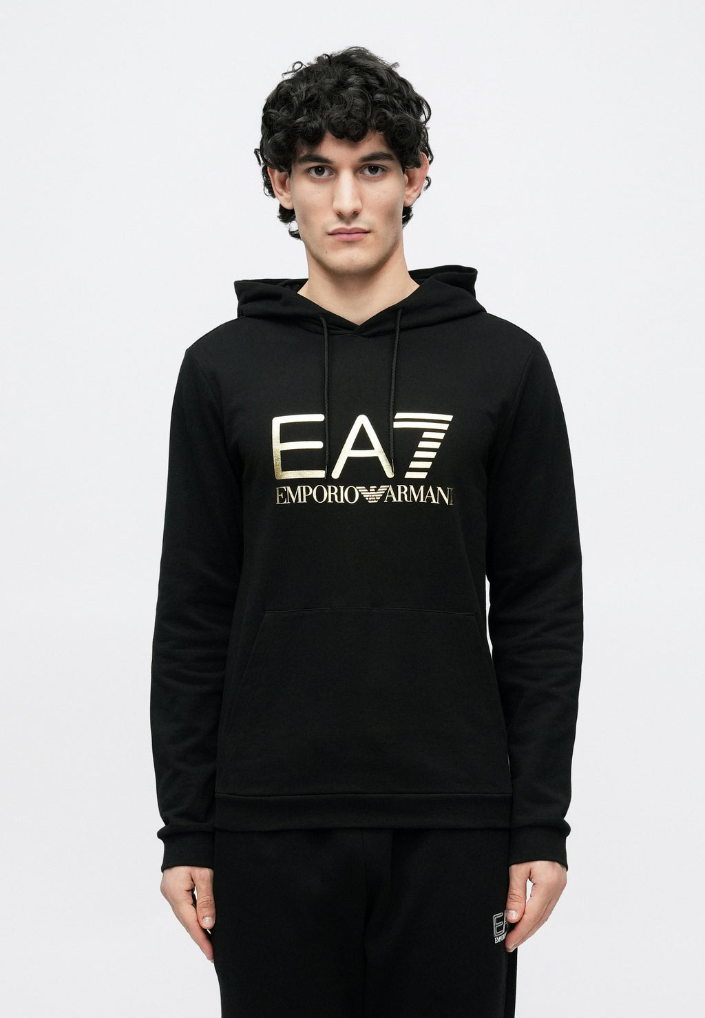 TRAIN CORE BIG LOGO UNISEX - Hoodie - black