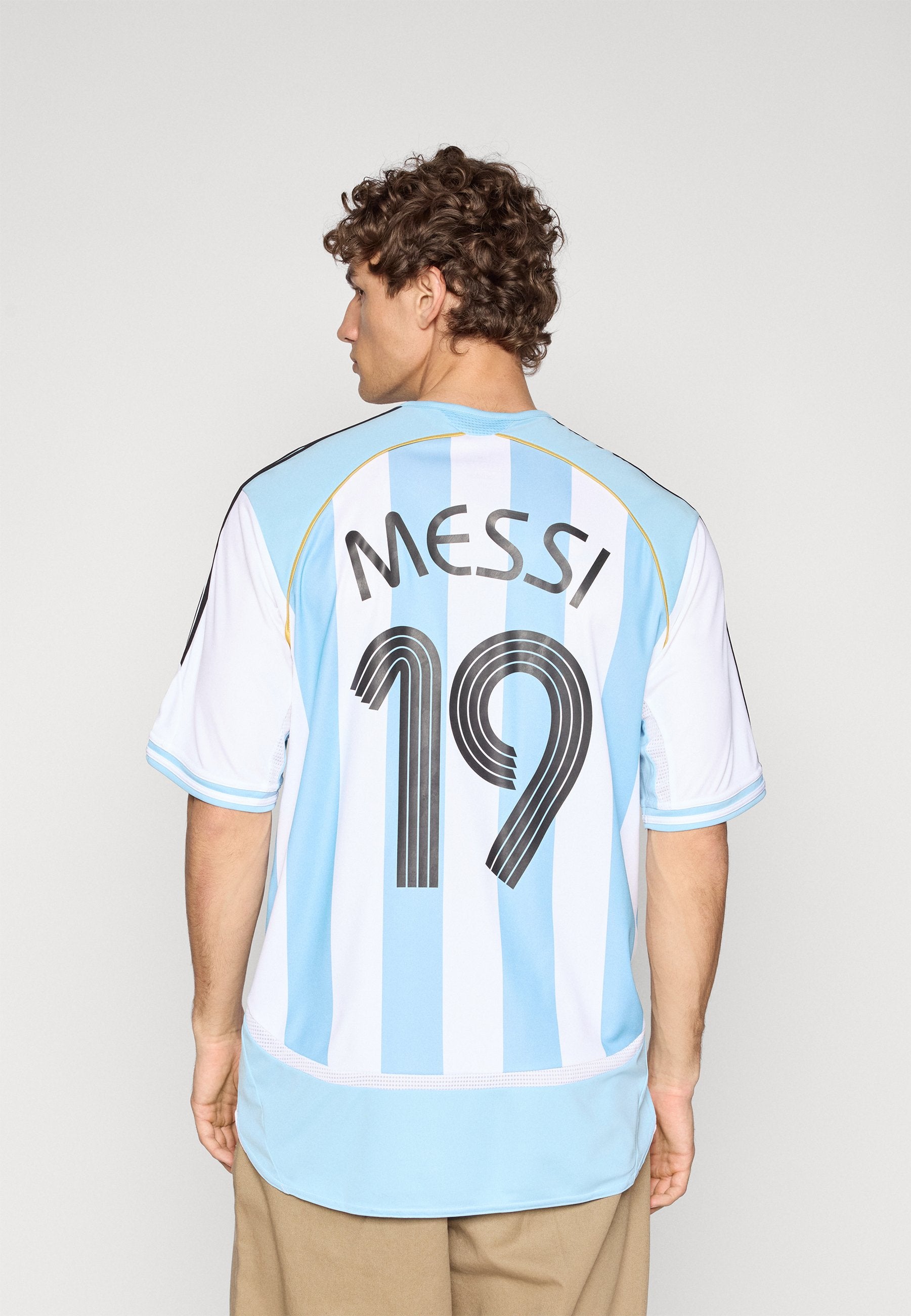 ARGENTINA HOME JERSEY 2006 MESSI - National team wear - white