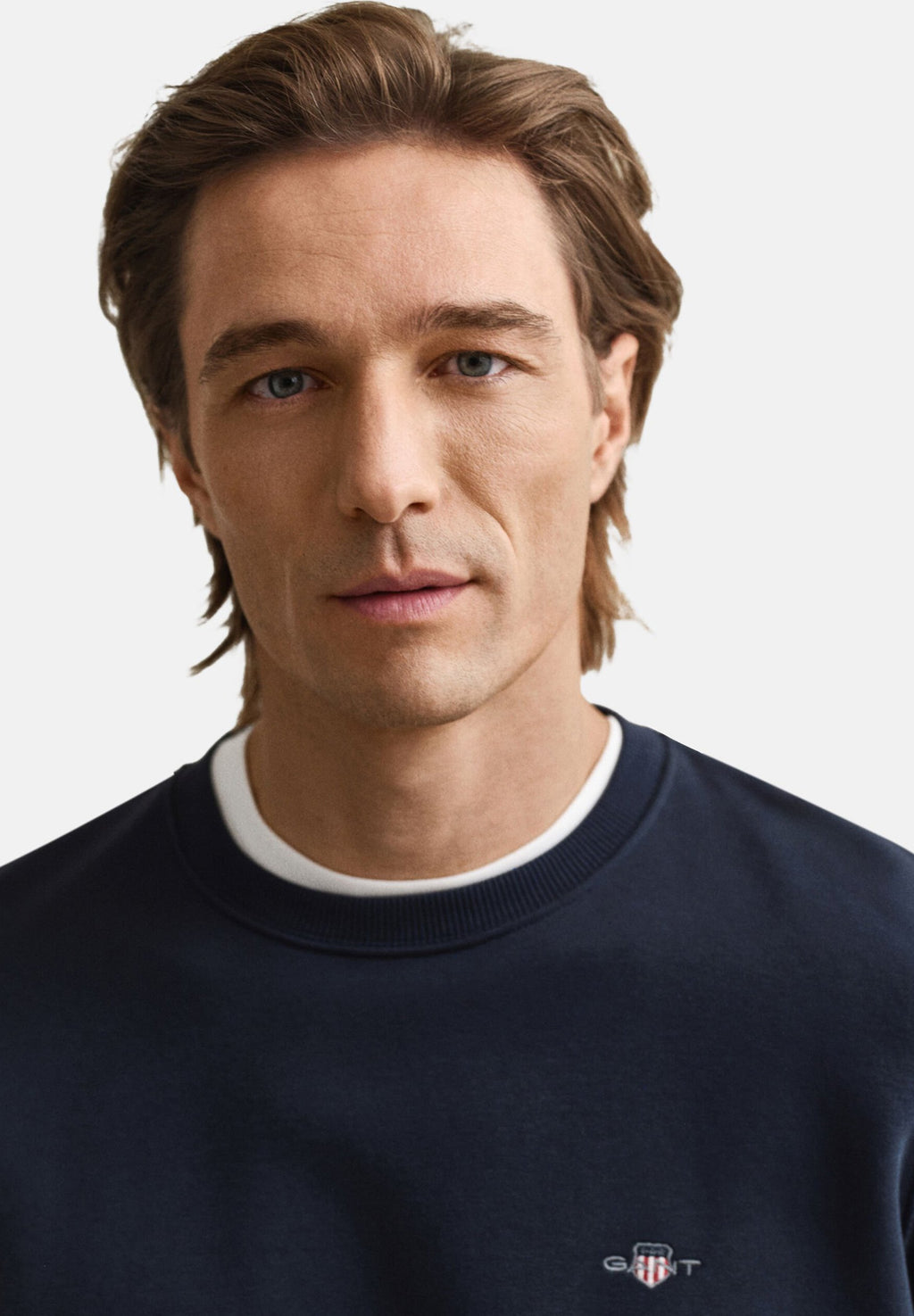 REG SHIELD C NECK - Sweatshirt - lacivert