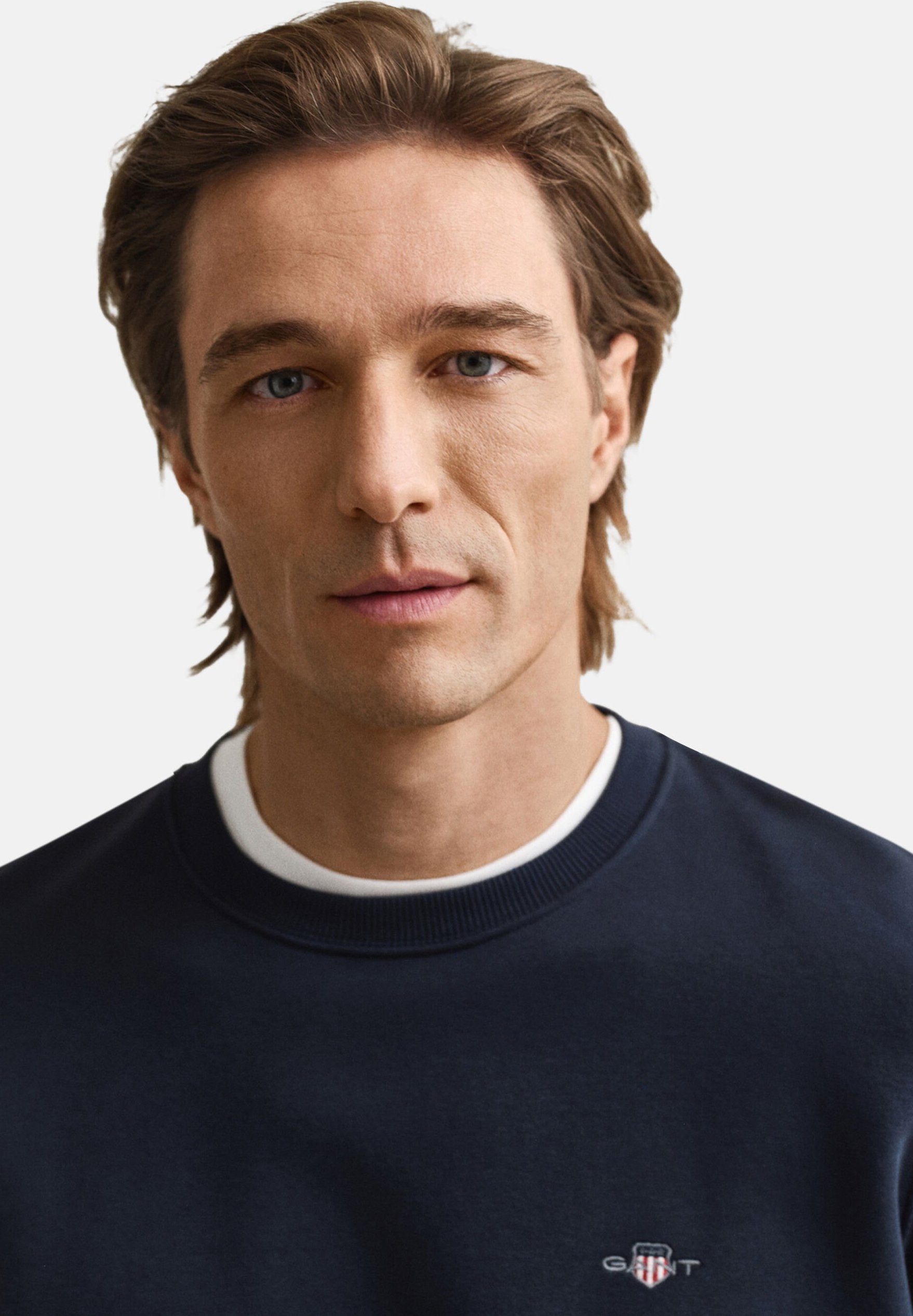 REG SHIELD C NECK - Sweatshirt - lacivert