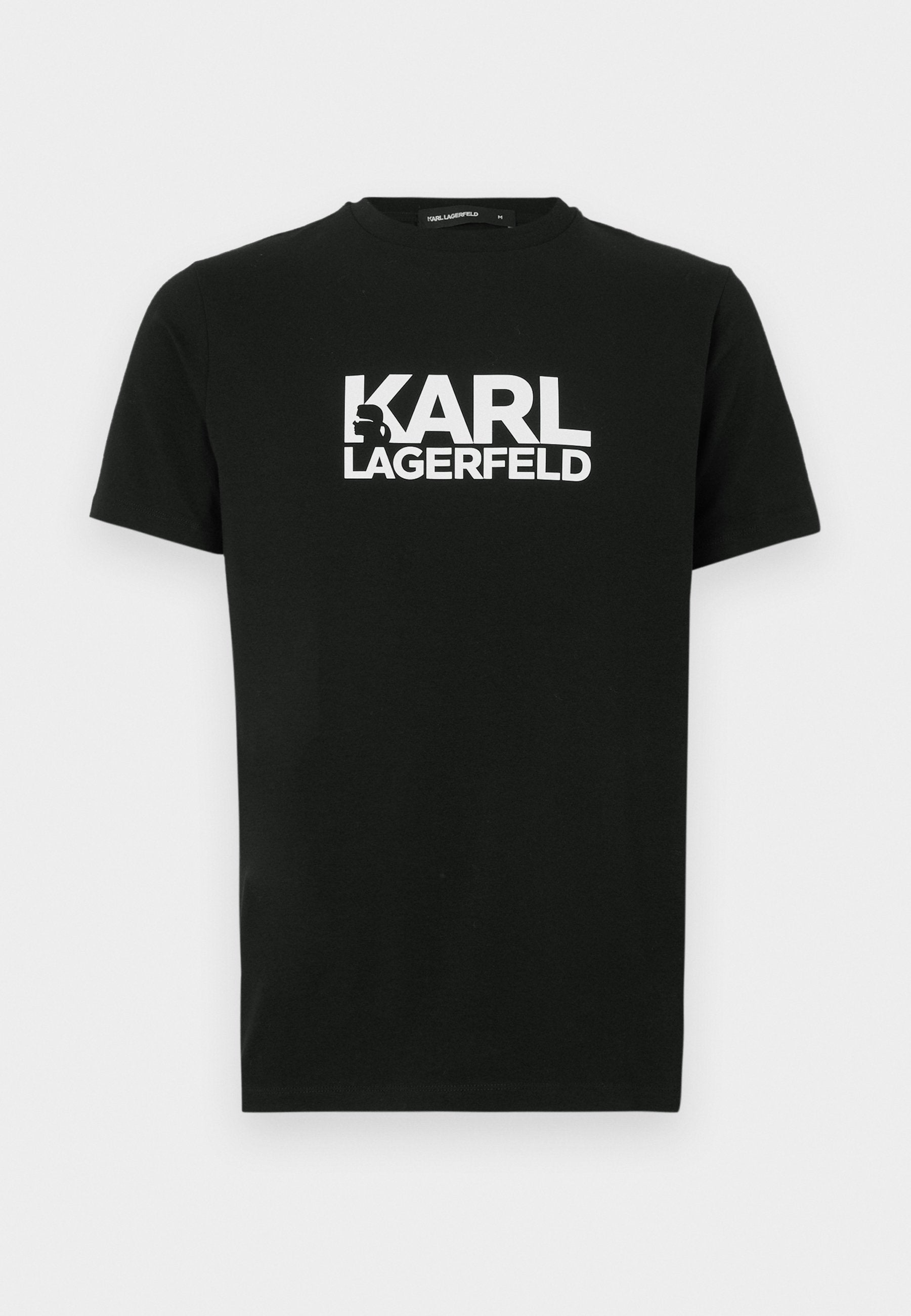 CREW NECK - Print T-shirt - black