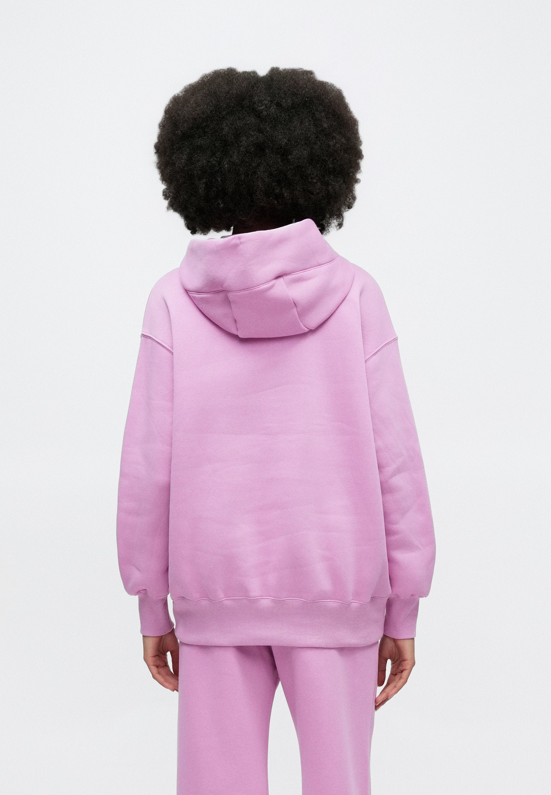 LOGO - Kapüşonlu Sweatshirt - macenta/pembe köpük