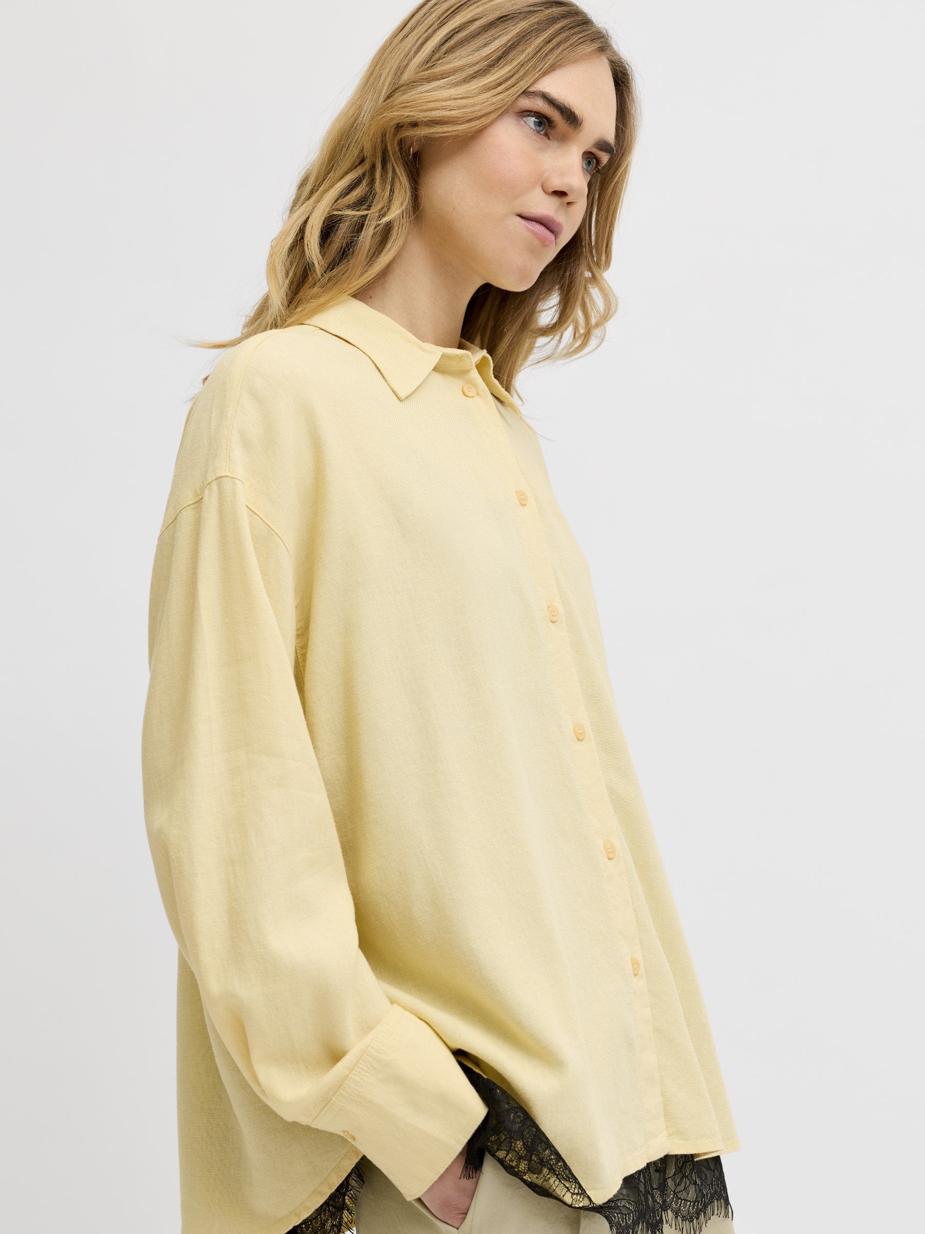 JXALMIRA - Button-down blouse - sunlight