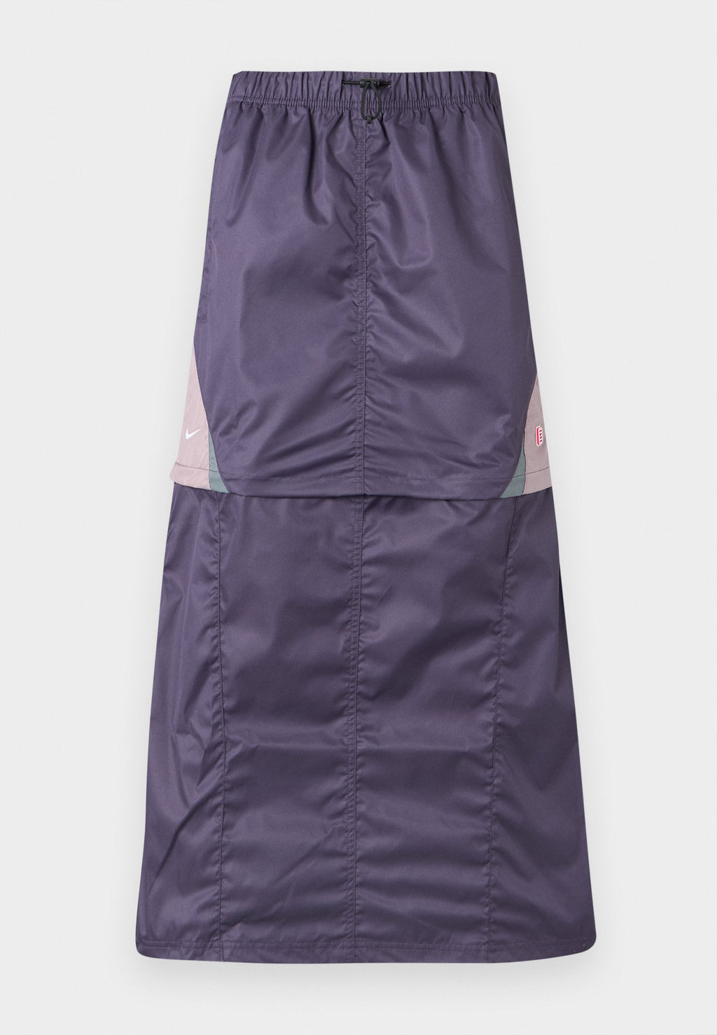 ZIP OFF SKIRT SHOX - Mini skirt - dark raisin/violet ore/smoke grey