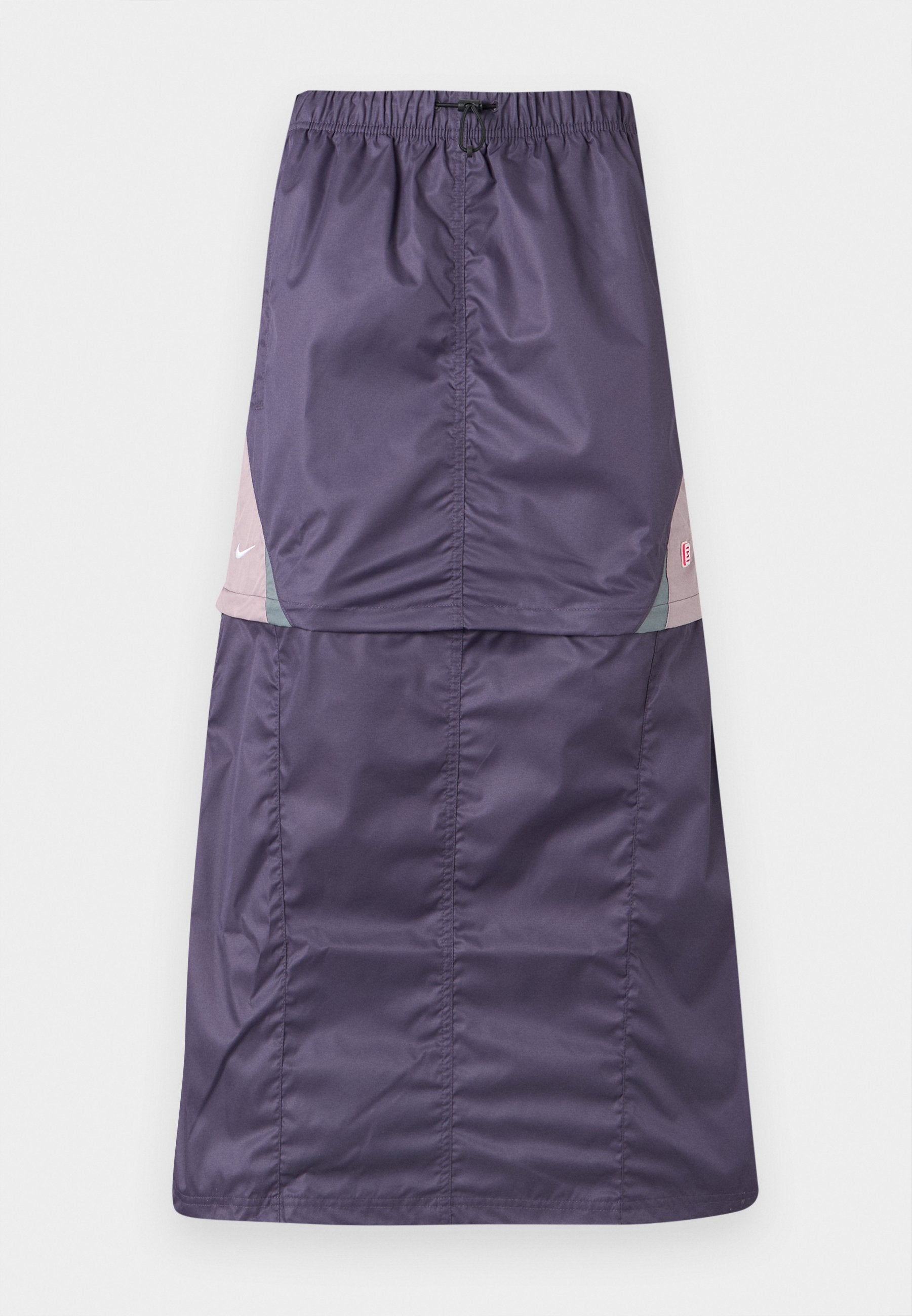 ZIP OFF SKIRT SHOX - Mini skirt - dark raisin/violet ore/smoke grey
