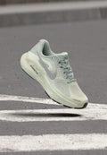 STRUCTURE PLUS - Road running shoes - light silver-coloured/metallic silver-coloured/coconut milk/arctic green