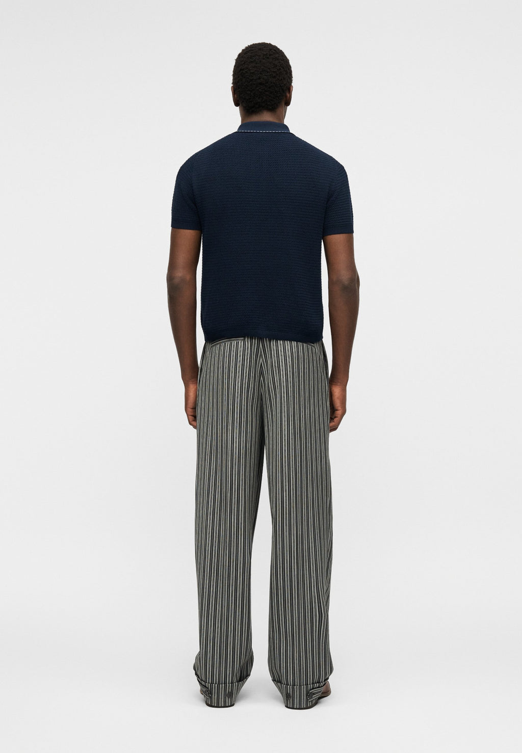 SWEATER TRATTEGGI - Polo shirt - navy