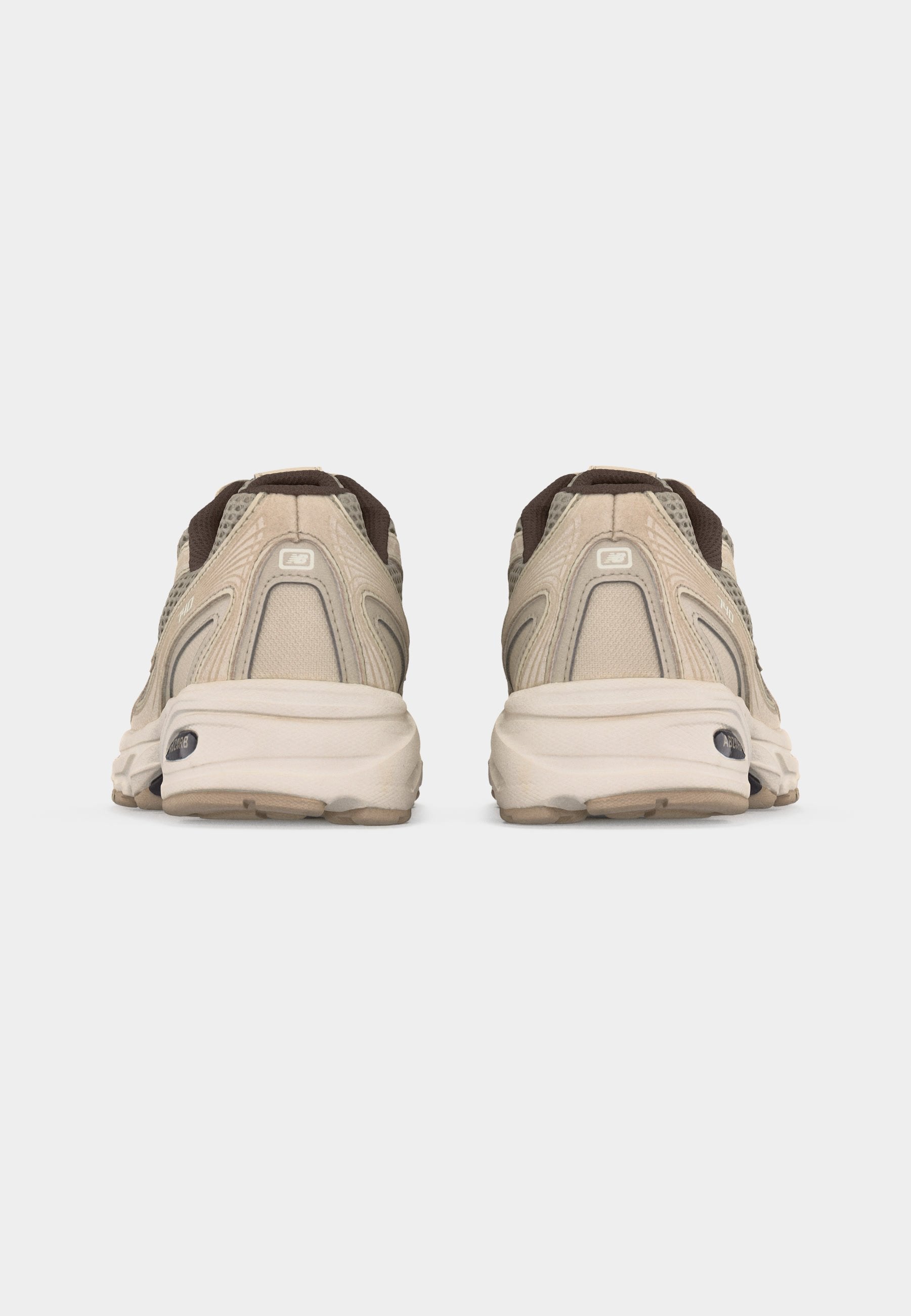 U740 UNISEXE - Baskets - blanc cassé/beige