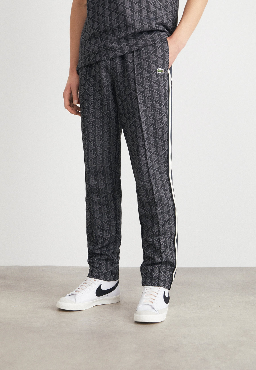 UNISEX - Tracksuit bottoms - black/graphite