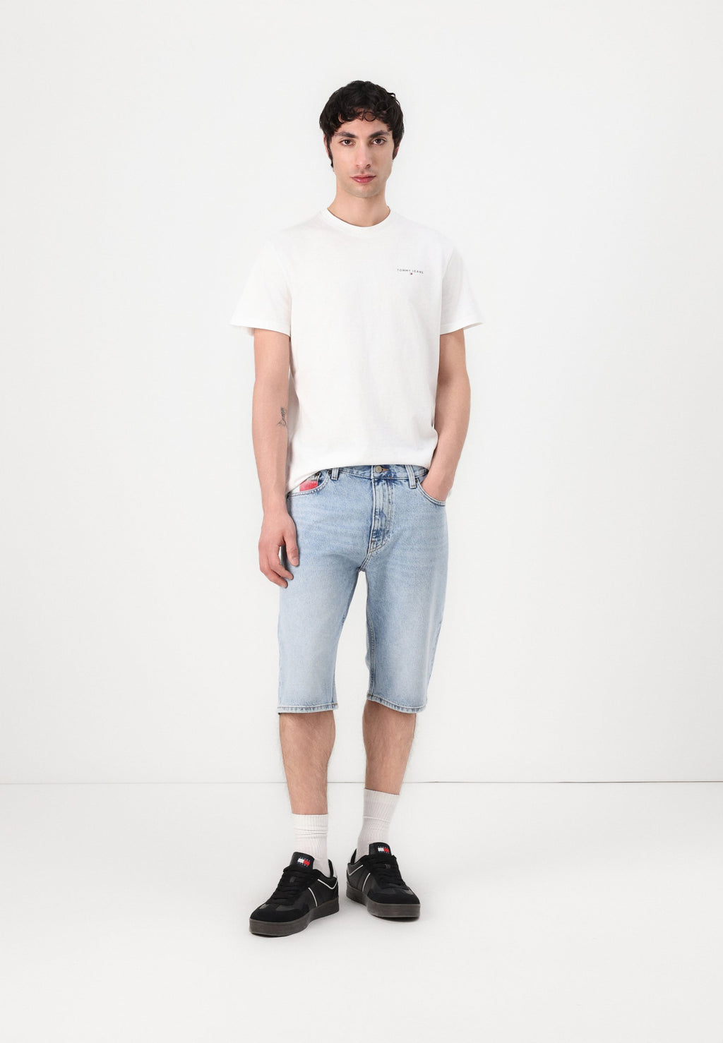 SLIM FIT - Basic T-shirt - ecru