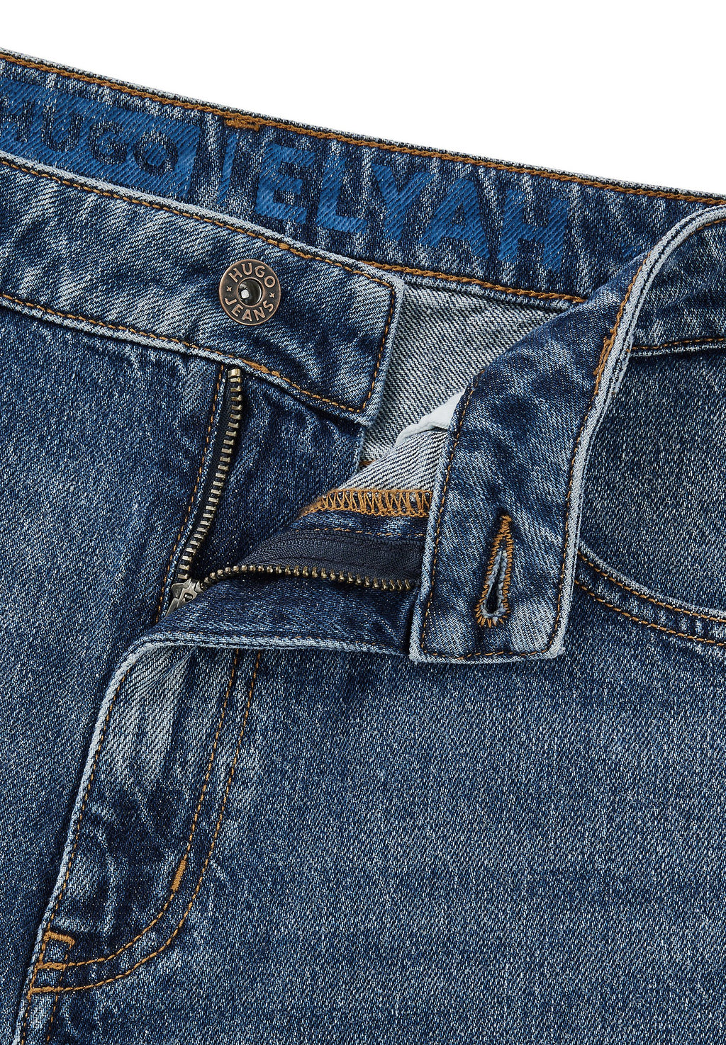 ELYAH - Straight leg jeans - medium blue