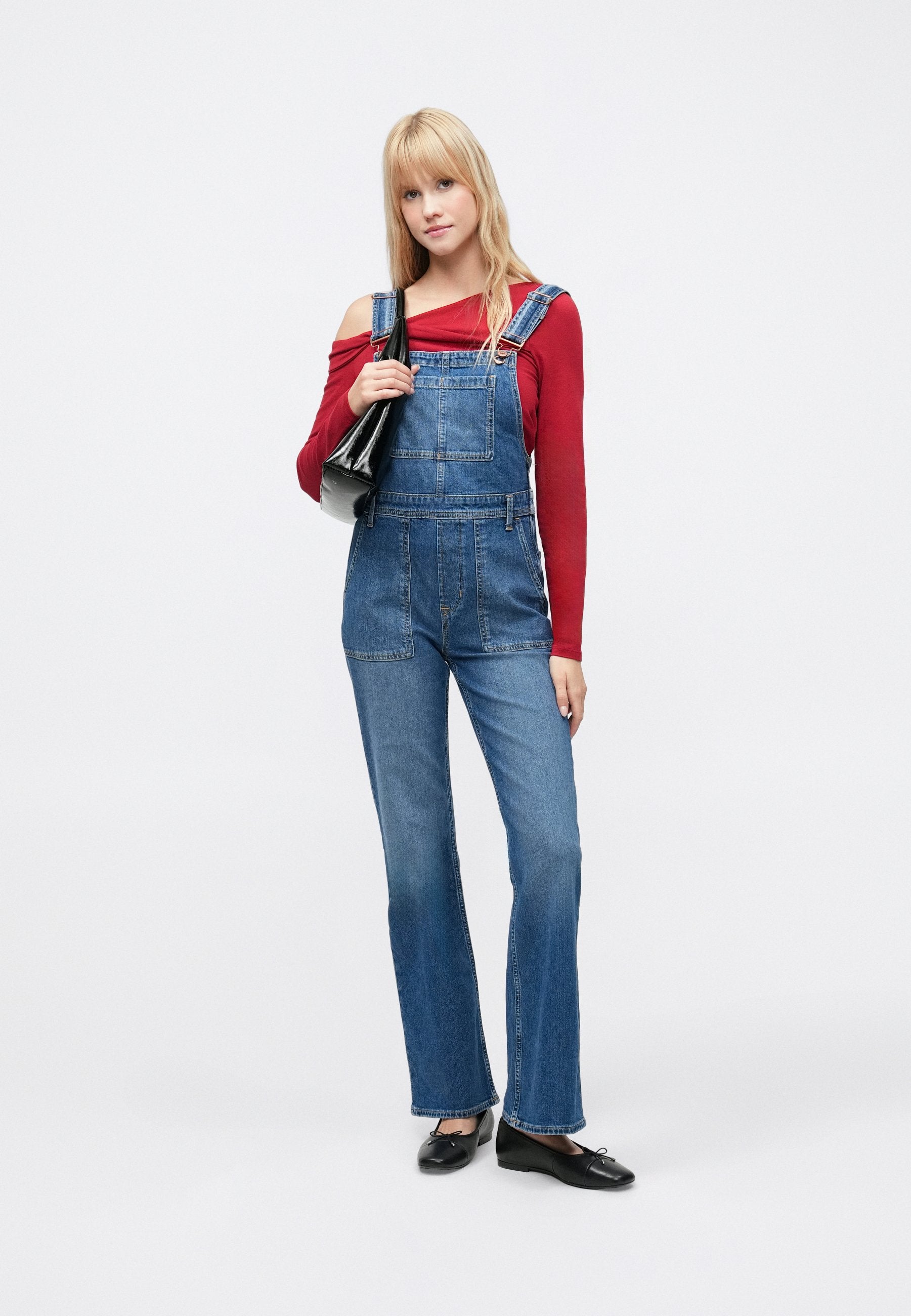 LONG AND LEAN OVERALL
FASSETT - Dungarees - medium indigo