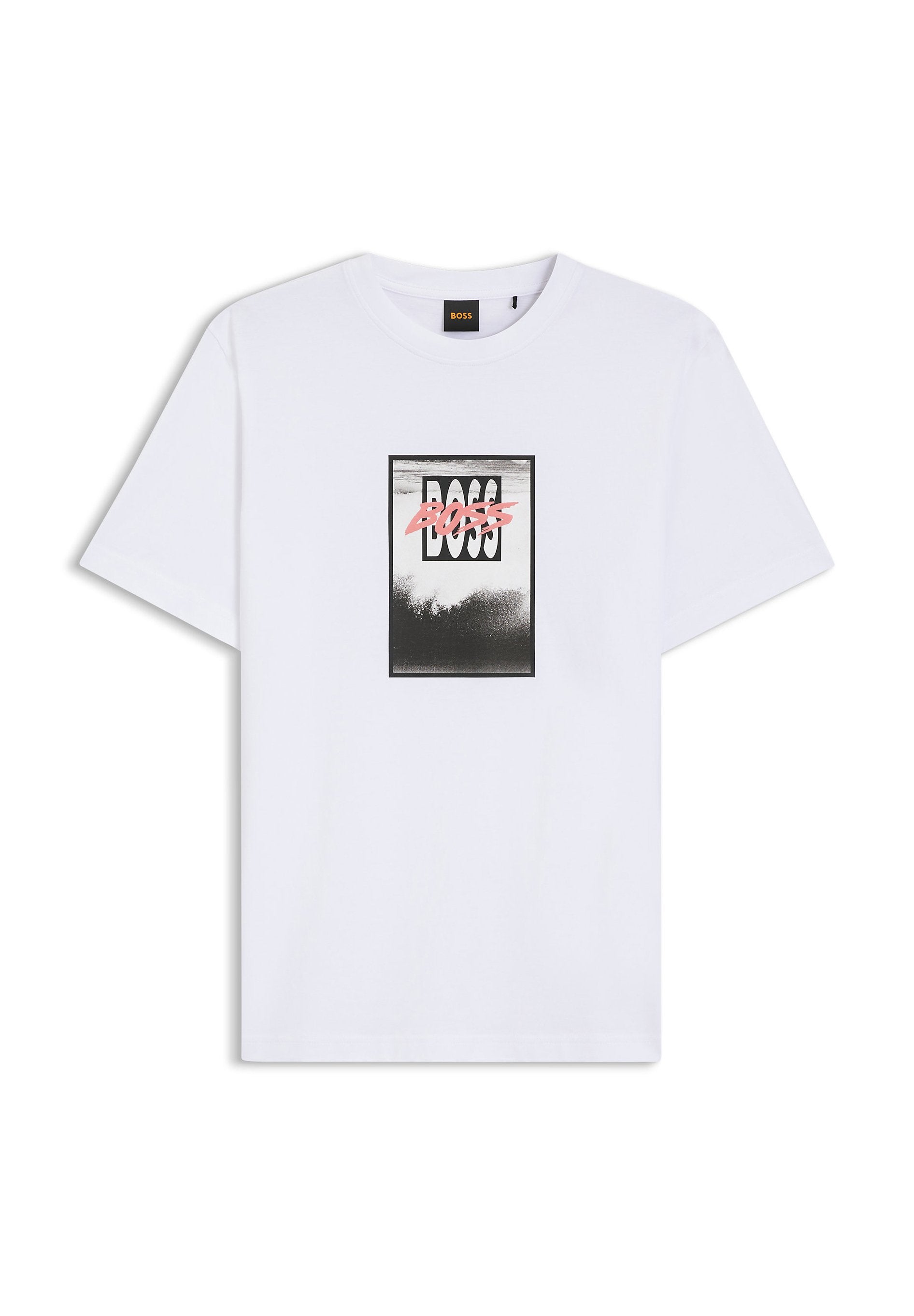 TE_DJ - Print T-shirt - white
