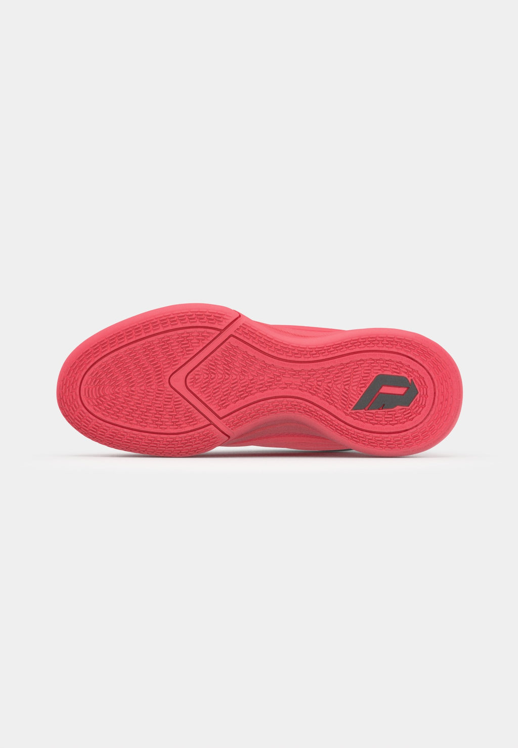 DAME X UNISEX - Basketball shoes - pure ruby/core black/metallic