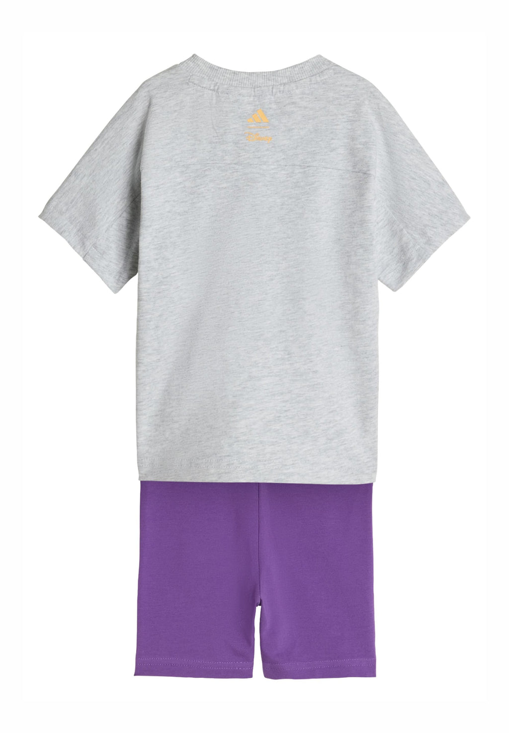 ENSEMBLE MINNIE MOUSE - Short de sport - gris clair chiné/orange pastel